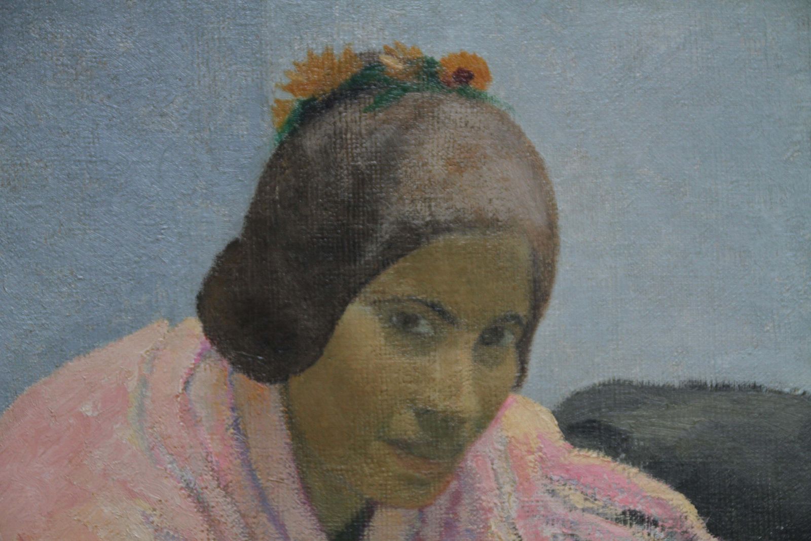 Darsie Japptwo Women In A Cafe   British 1930's Art Oil Portrait Painting Spain Jugs Pinkcirca 1930 photo 6631.0