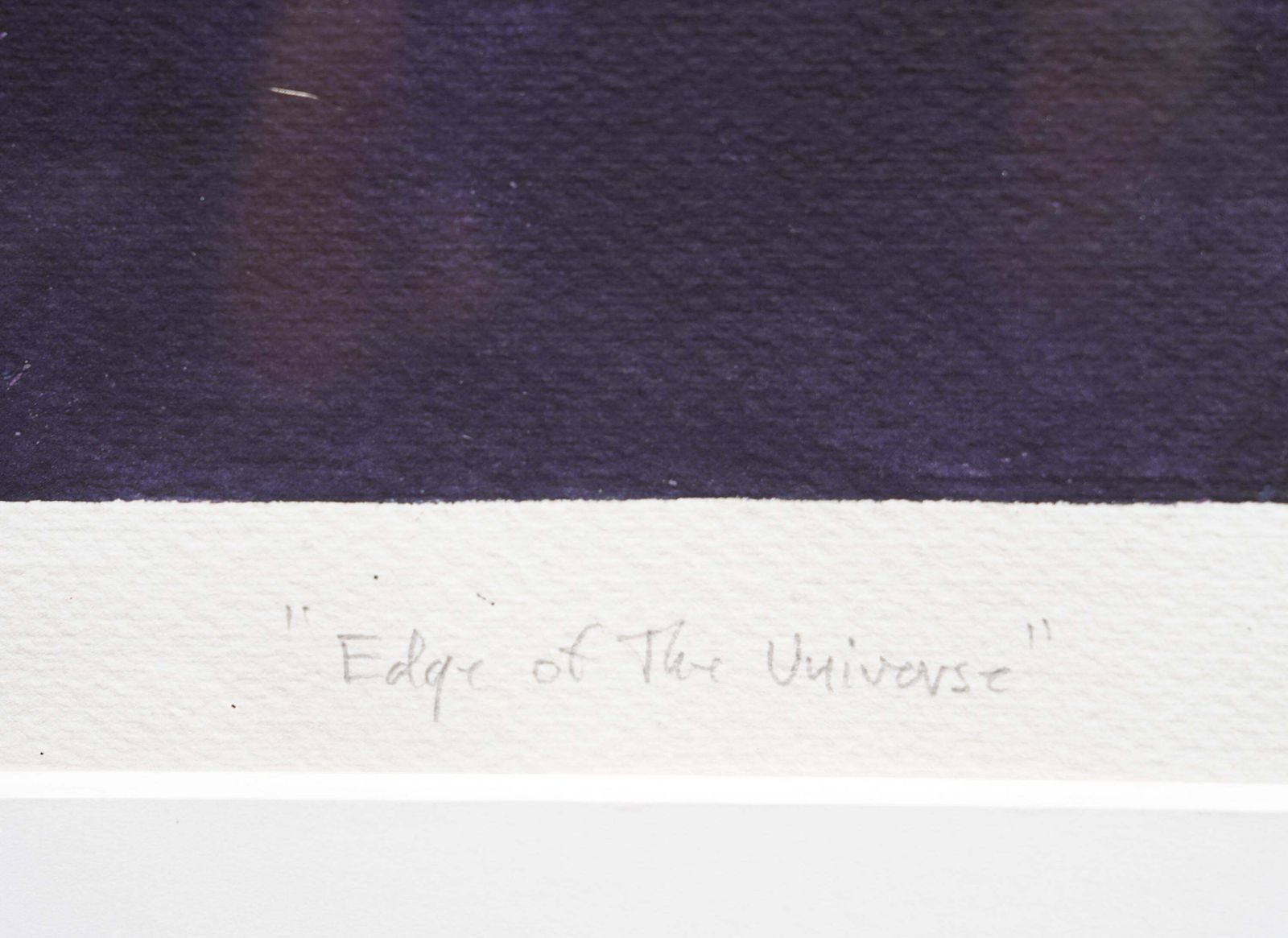 photo for sale Gwyther Irwinedge Of The Universe   British Abstract Art Watercolour Painting St Ives Newlyncirca 1990
