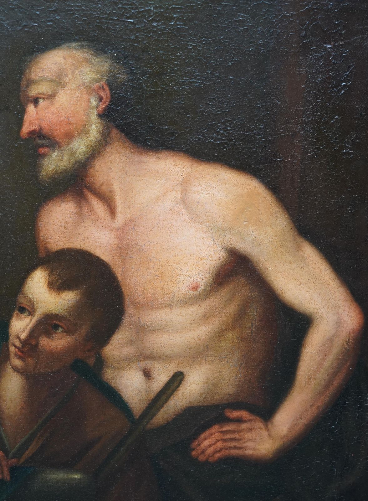 photo vintage Unknownjoseph Interpreting Dreams   Italian Old Master 17thc Religious Art Oil Paintingcirca 1600