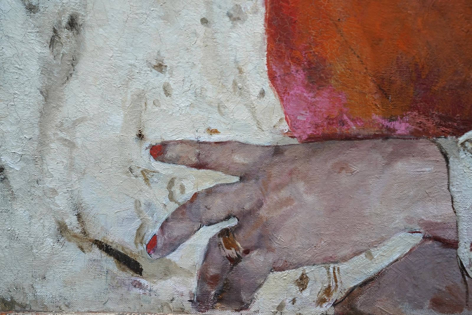 Sydney Seymour Lucasportrait Of Sheila De Quincey   British 1950's Art Portrait Oil Paintingcirca 1957 photo buy