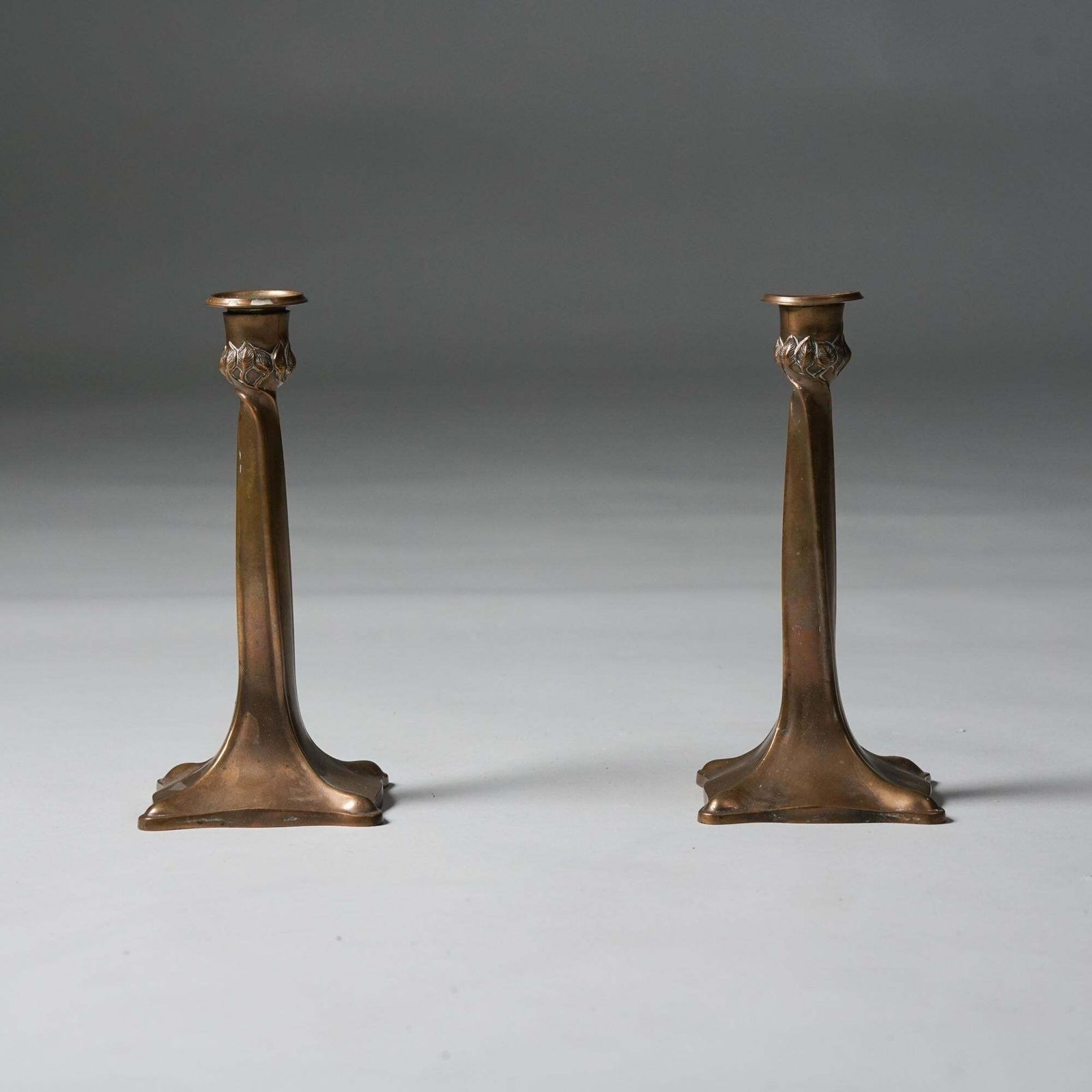 Pair Of Finnish Brass Candlesticks, 1930/1940s photo furniture
