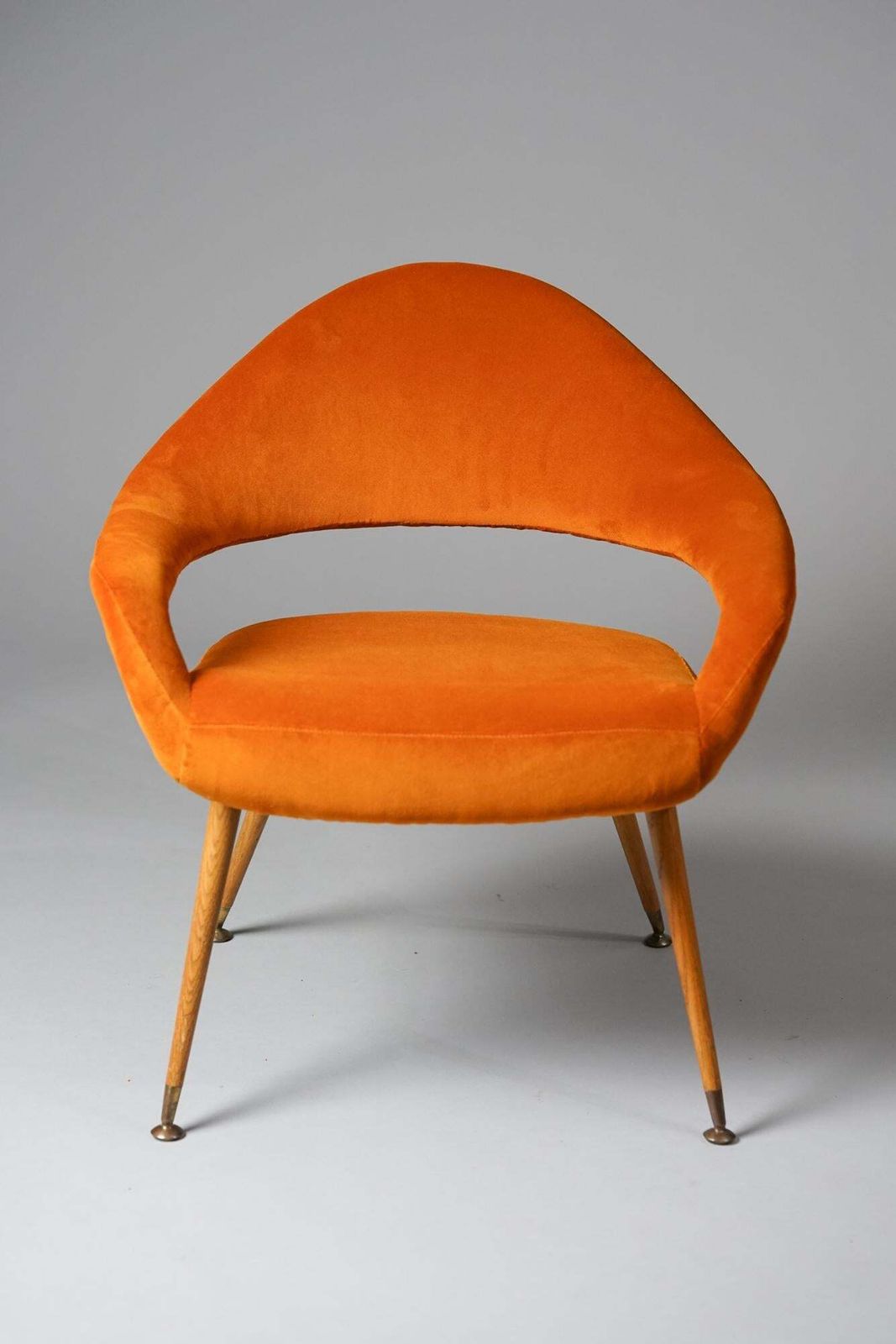 Rare Model "Du 55 P" Lounge Chair By Gastone Rinaldi, 1954 photo Furniture
