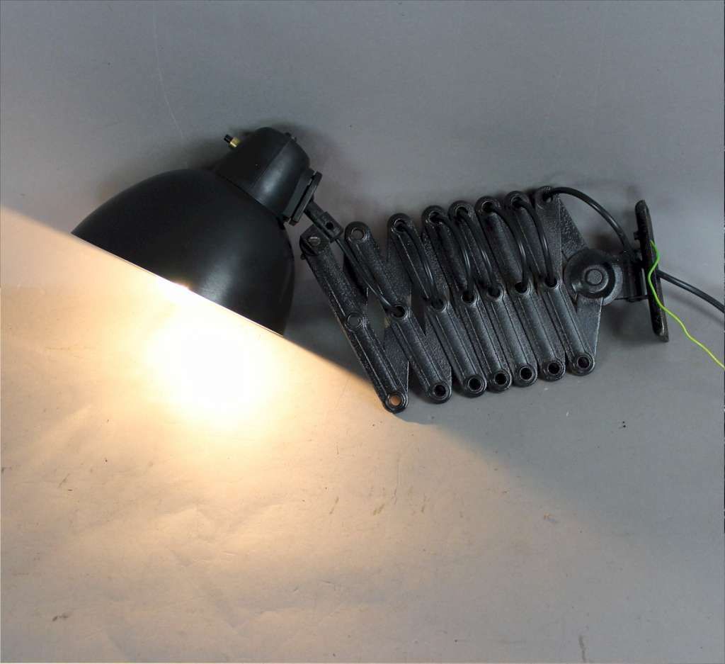Bauhaus Extending Scissor Wall Lamp By Ika Lbl photo furniture