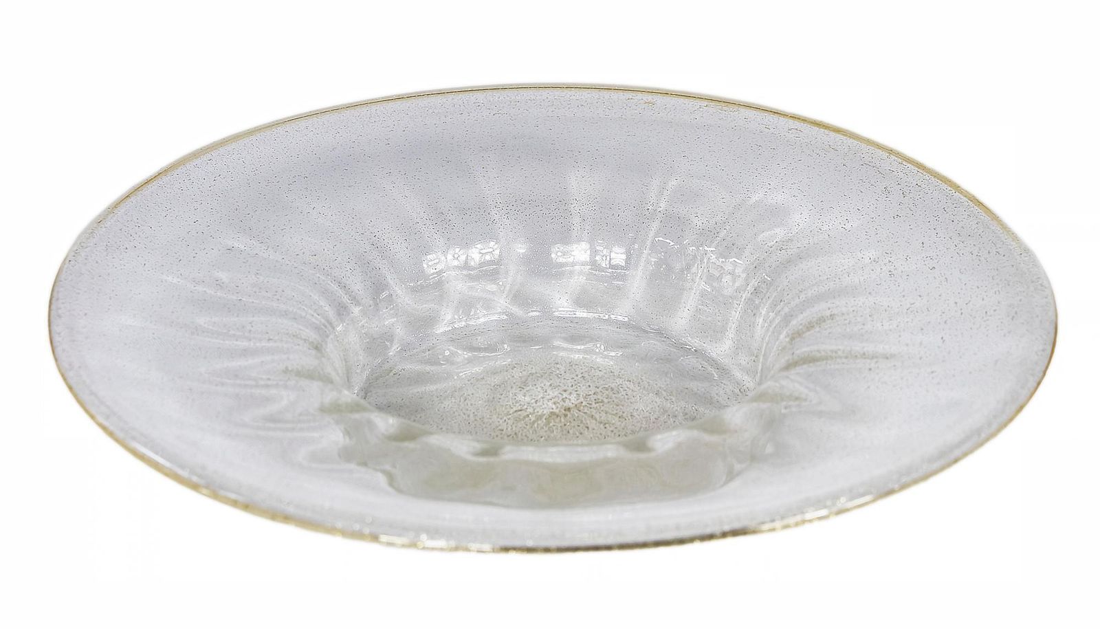 Large Italian Handmade Murano Glass Vase Centerpiece photo furniture