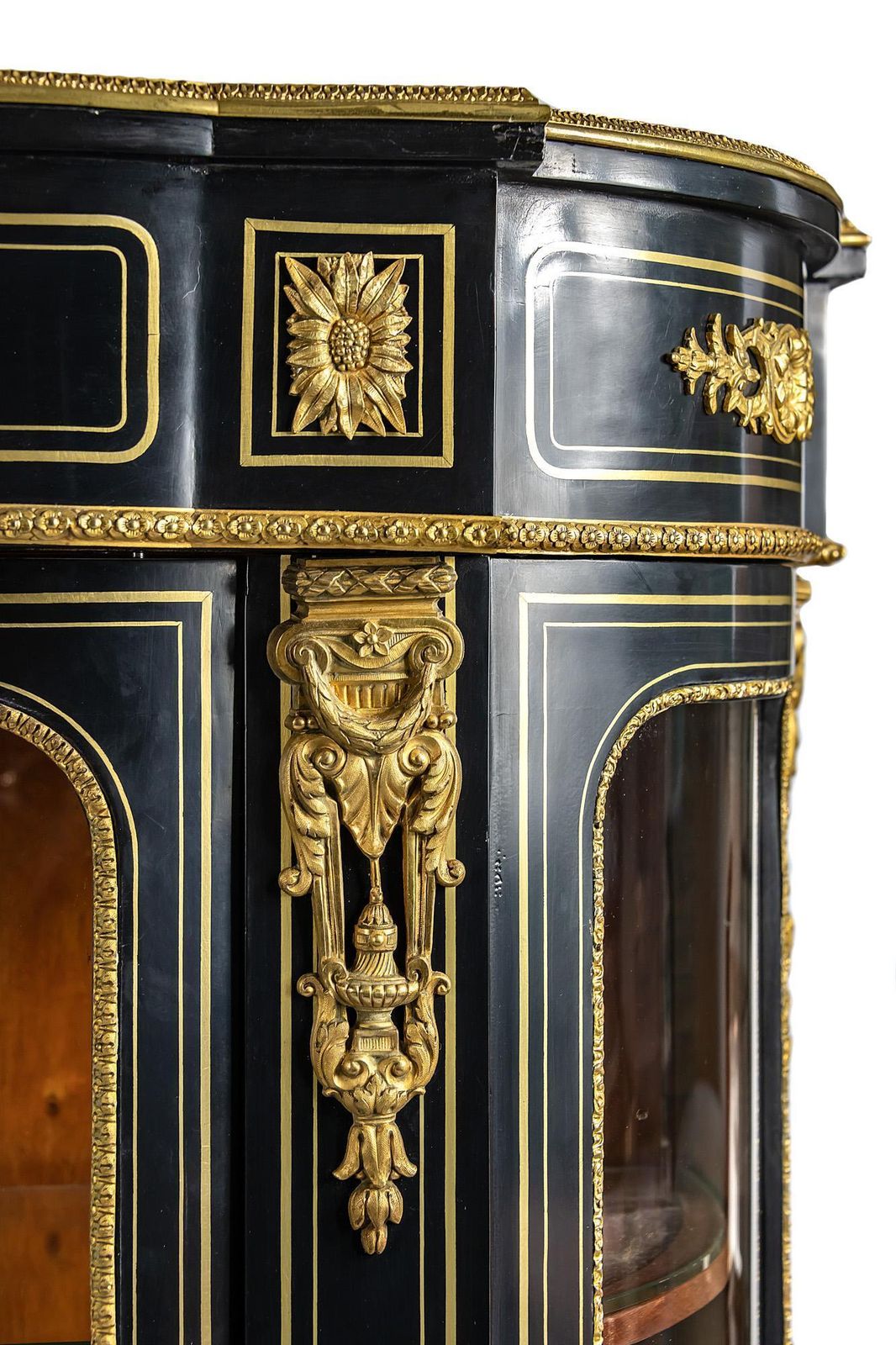 French 19th Century Napoleon III Vitrine Cabinet photo buy