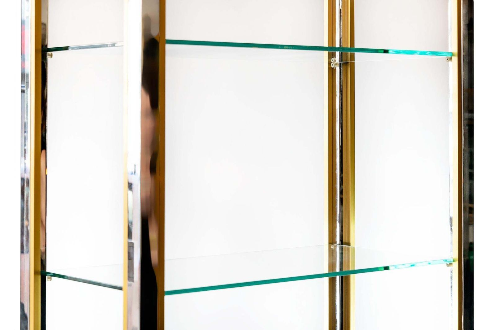Pair Of Mid Century Italian Shelves By Renato Zevi, Circa 1970 photo buy