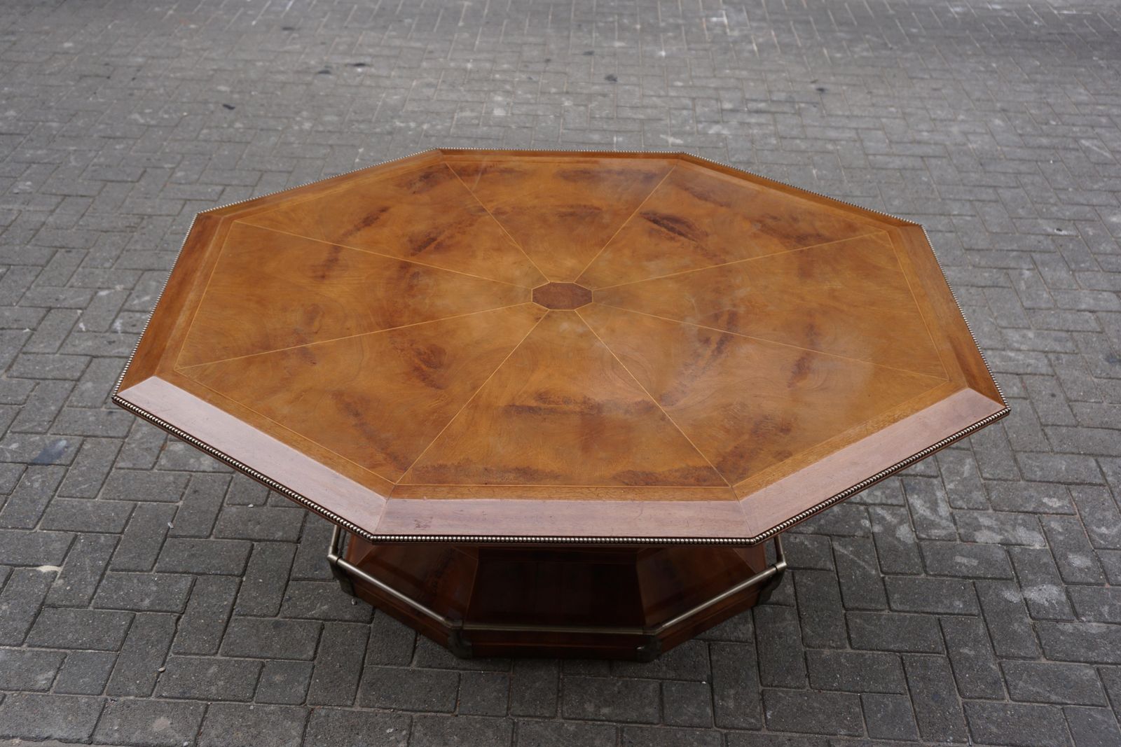 6374.0 Rare Art Deco Dining/Conference Table In The Shape Of An Octagonal Diamond photo