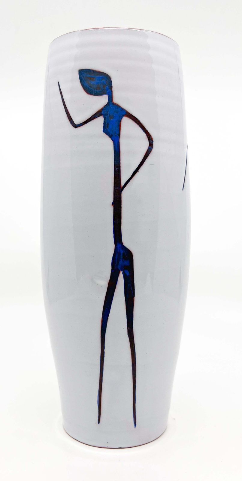 Abstract Figurative Ceramic Pottery Vase By Hans Wagner Design photo vinterior