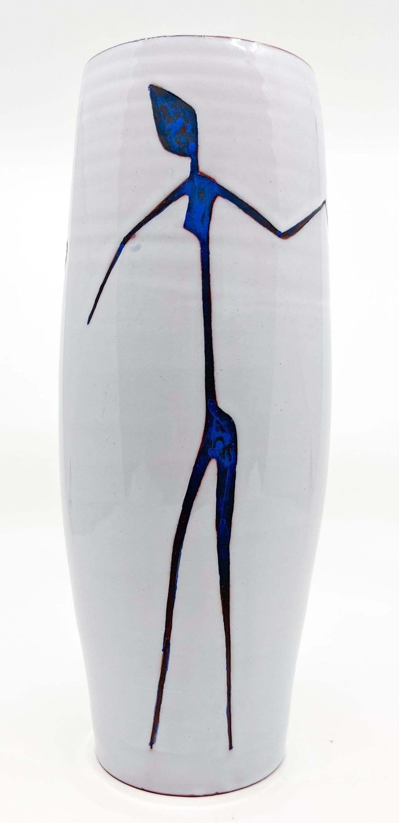 Abstract Figurative Ceramic Pottery Vase By Hans Wagner Design photo buy