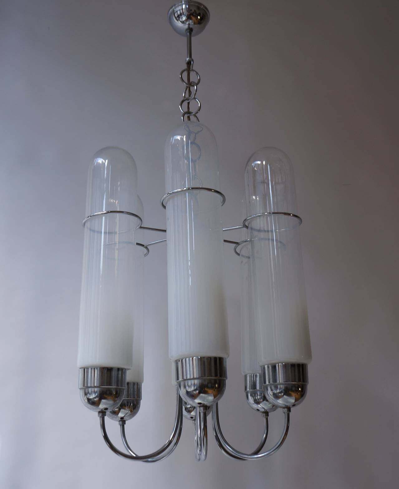 Aldo Nason For Mazzega Ceiling Fixture, Italy, 1960 photo for sale