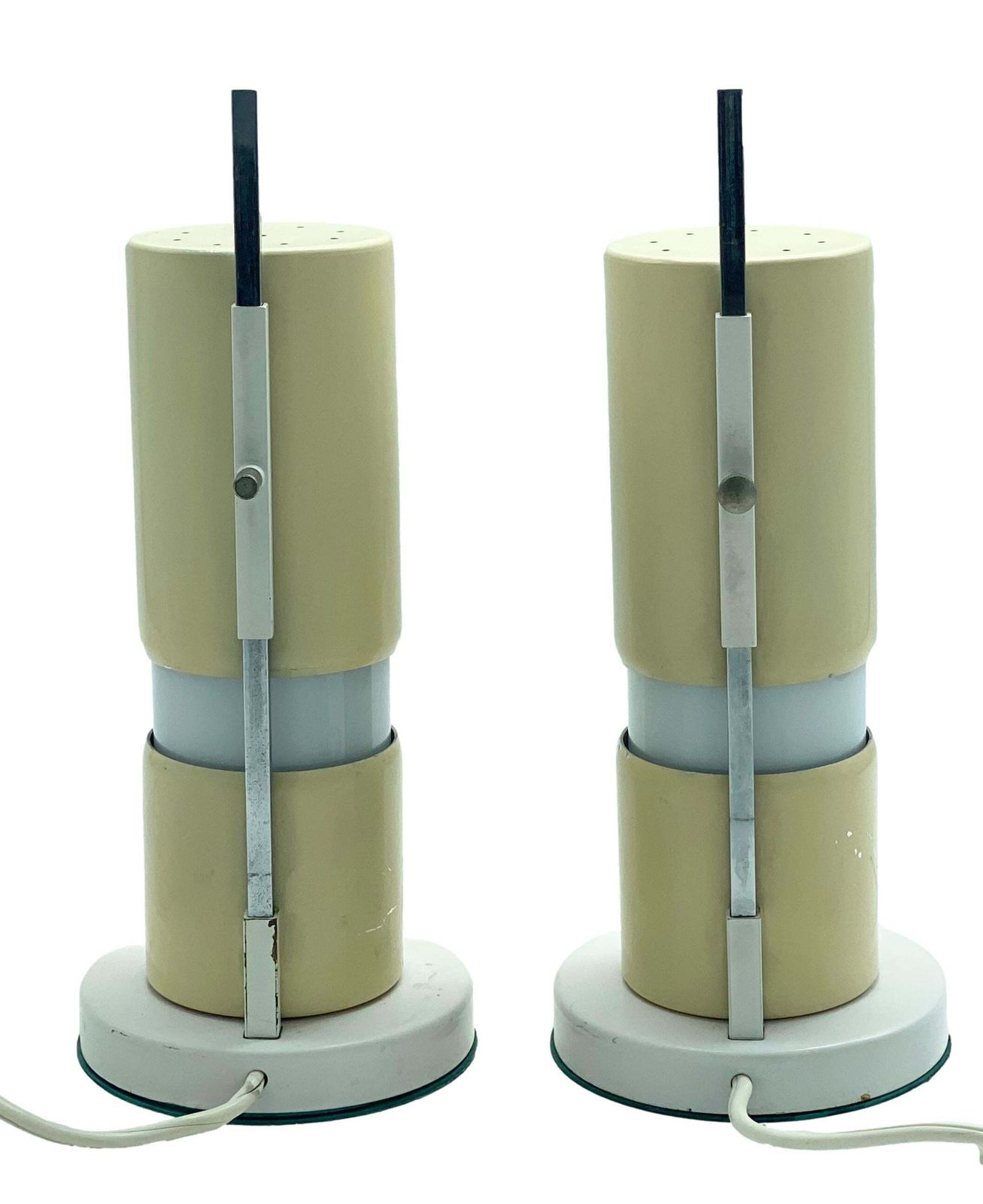 Arredoluce Attrib. Paor Of Table Lamps, Italy, 1960s photo for sale