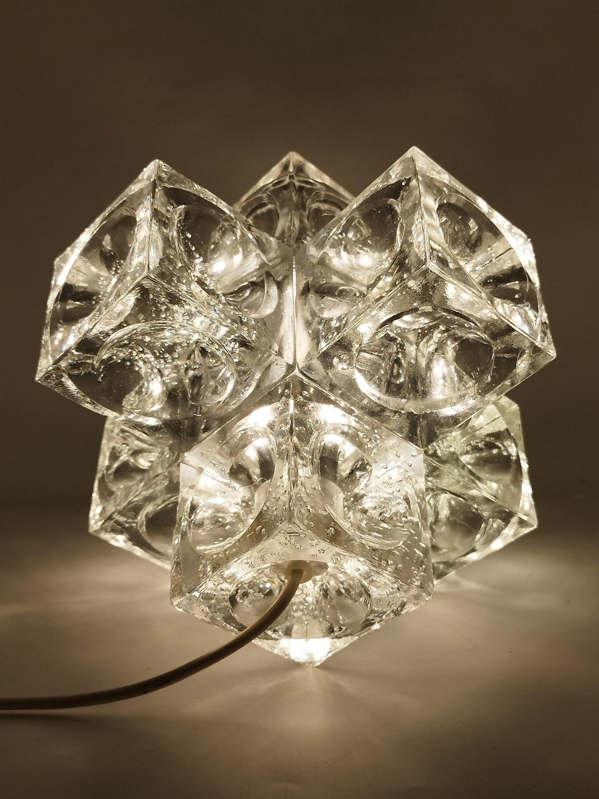 Albano Poli For Poliarte "Stella" Table Lamp, Italy 1960s photo vinterior