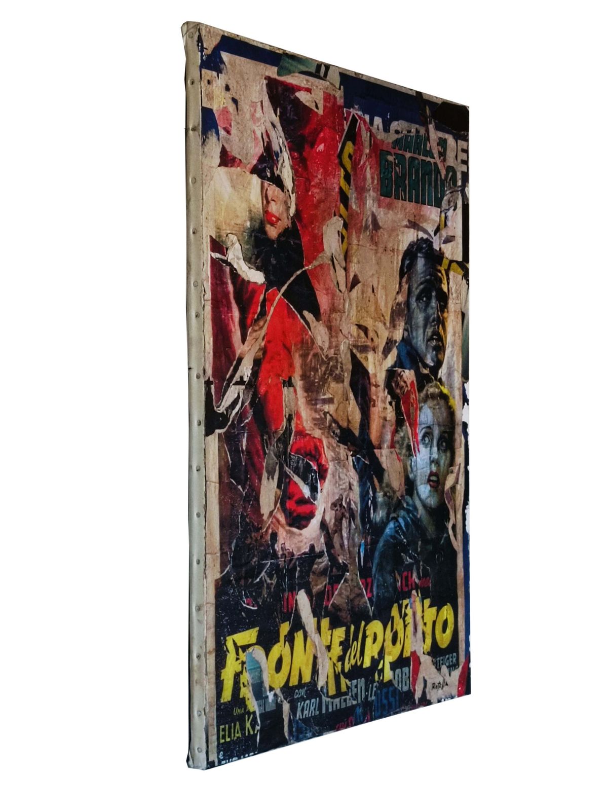 The Waterfront, Print And Decollager On Crta Tribute To Mimmo Rotella, Italy photo furniture