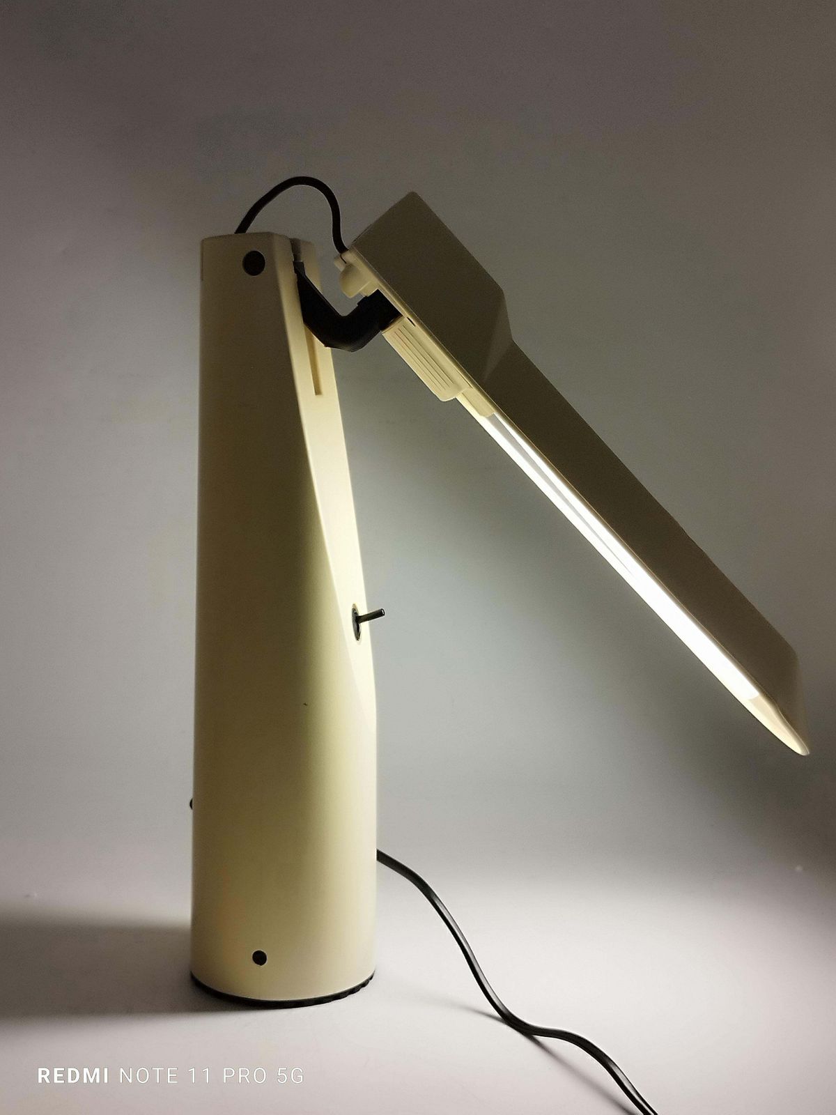 Isao Hosoe For Luxo Italiana "Picchio" Table Lamp, Italy 1980s photo vintage