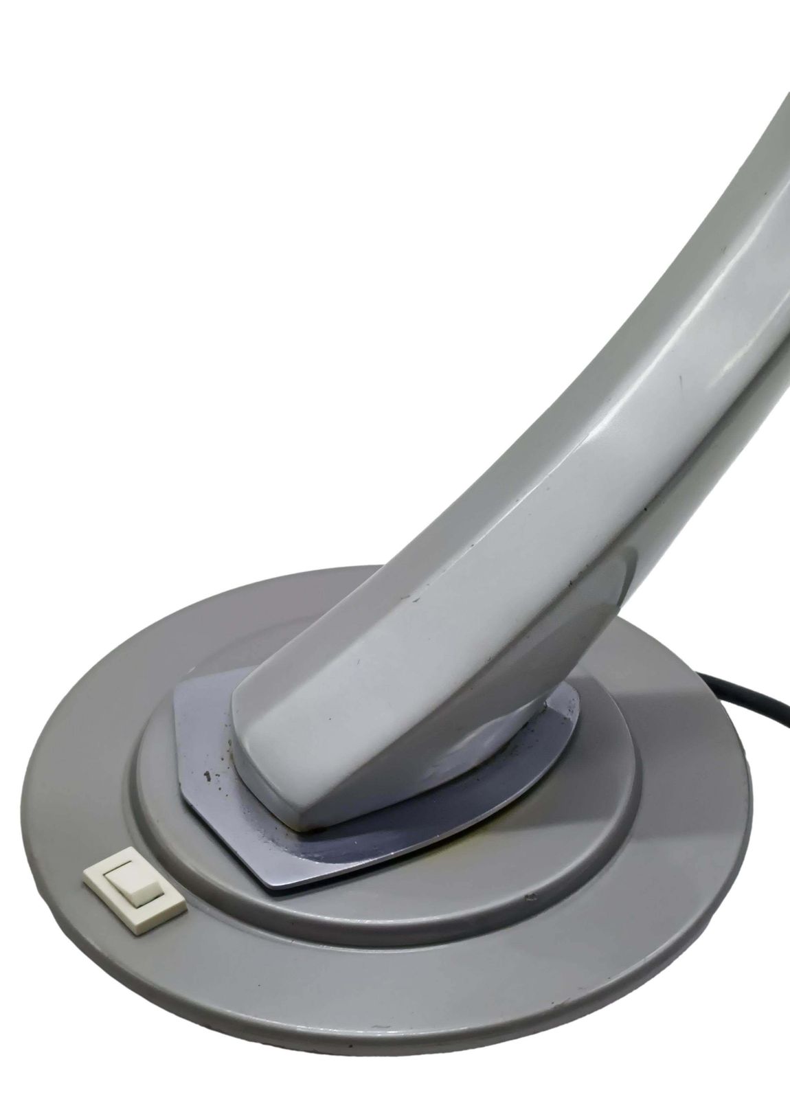 Luis Perez De La Oliva For Fase Table Lamp "Boomerang 2000," Spain 1970s photo vinterior