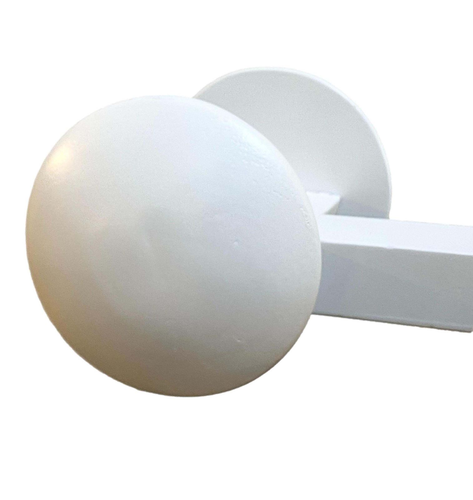 Modern White Lacquered Wood Coat Rack, Italy, 1970s photo 340.0