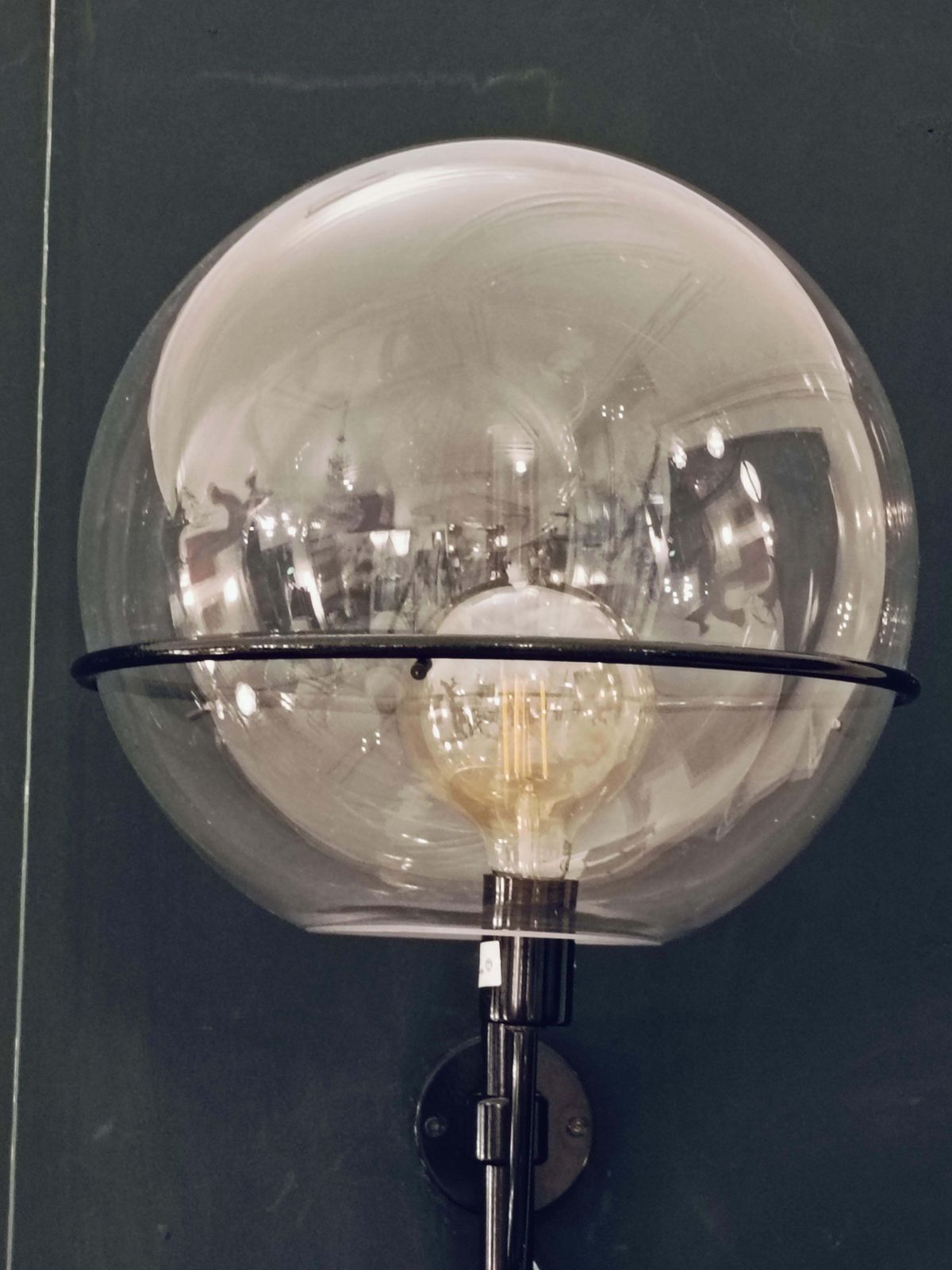 Vico Magistretti For Oluce Wall Lamp "Lyndon 160," Italy 1980s photo Lighting
