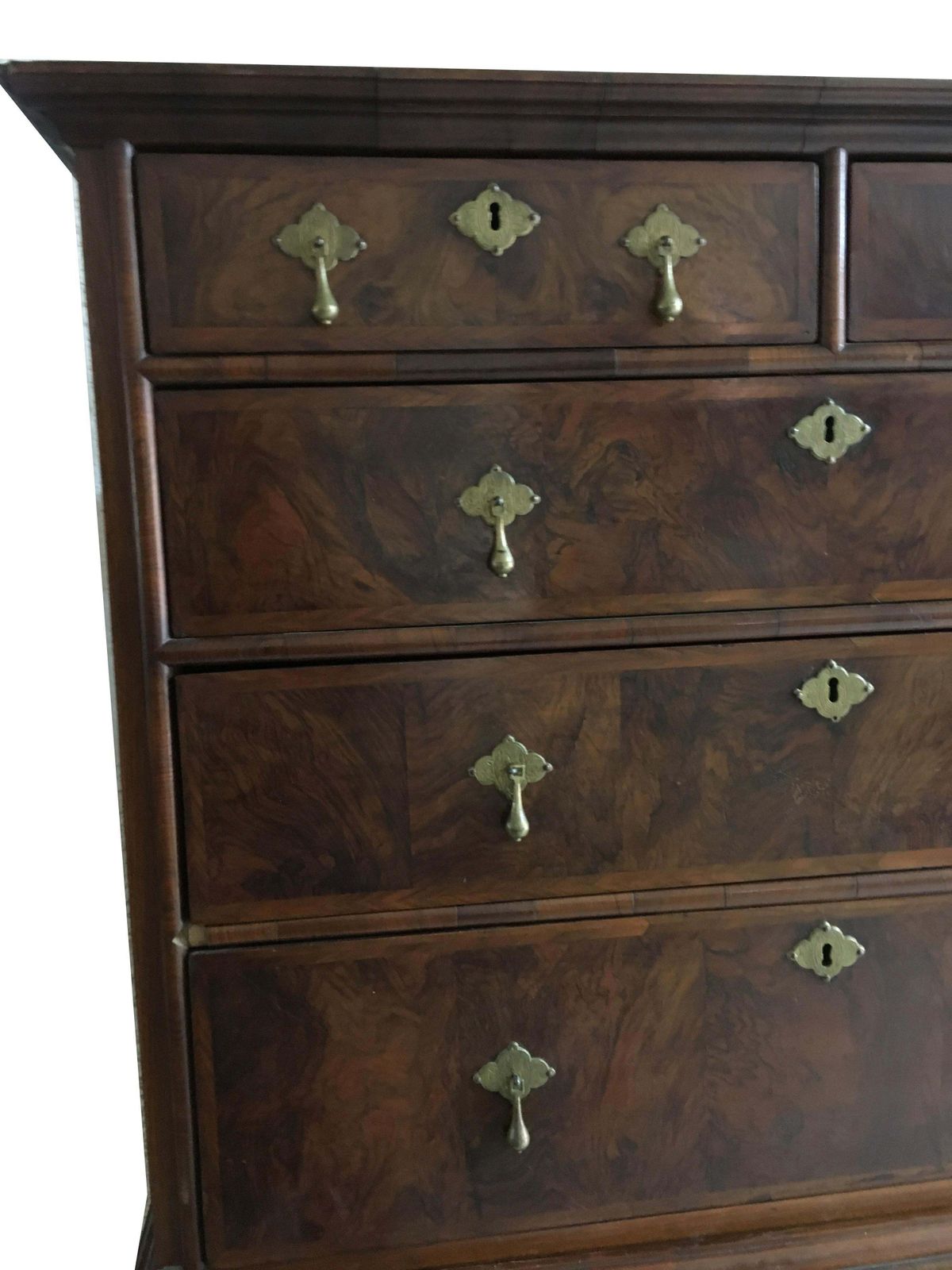 Early 18th Century Antique Walnut Chest On Chest Or Highboy photo buy