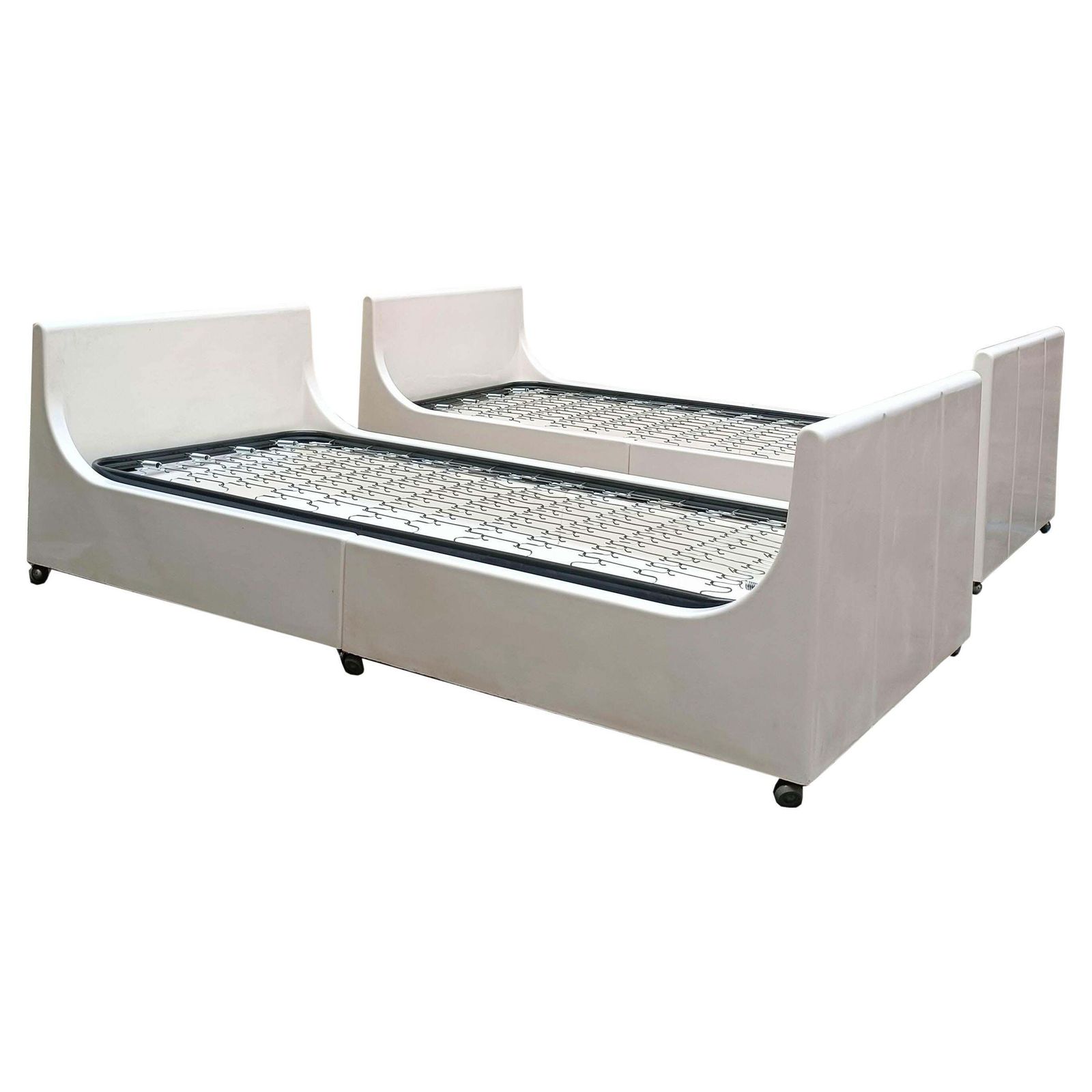 Ignazio Gardella And Anna Castelli Ferrieri For Kartell Pair Of Beds "4550"