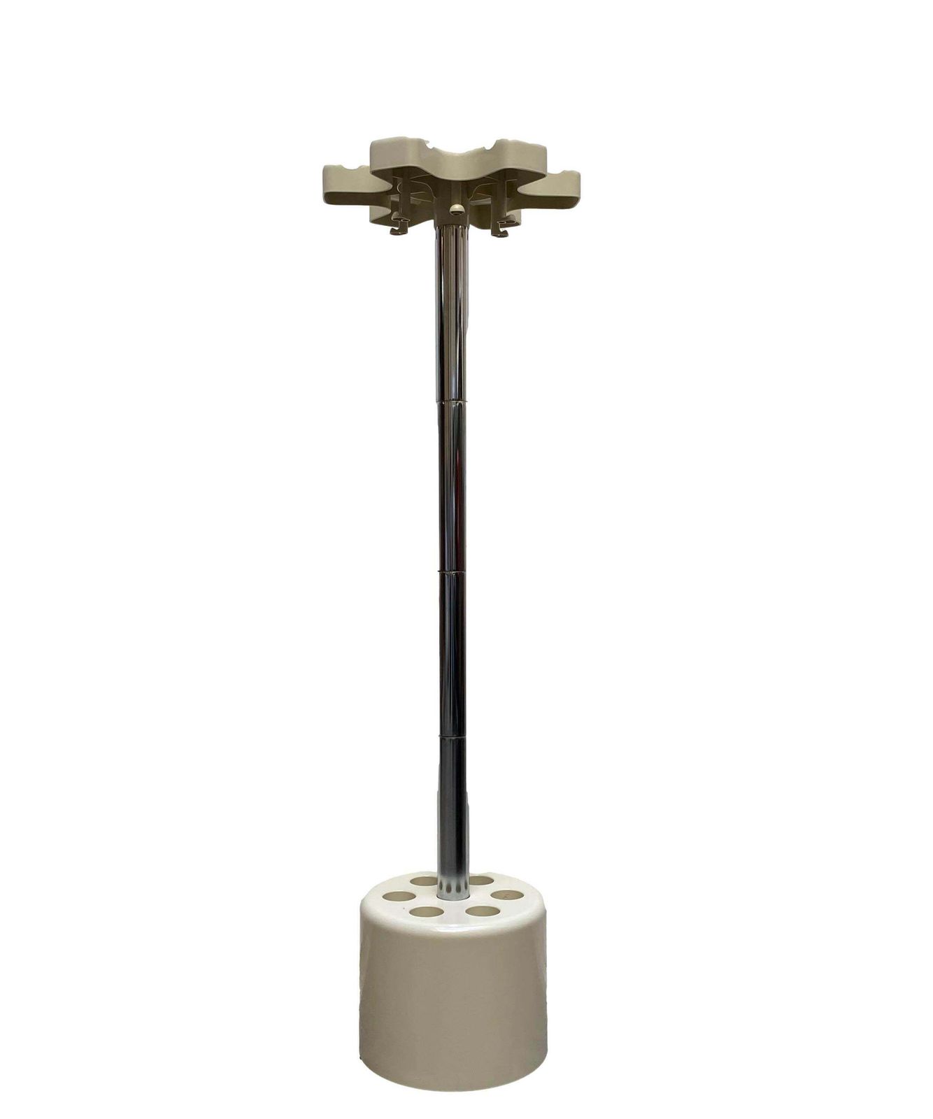 White Coat And Umbrella Rack By Paolo Orlandini & Roberto Lucci For Velca, Italy photo for sale