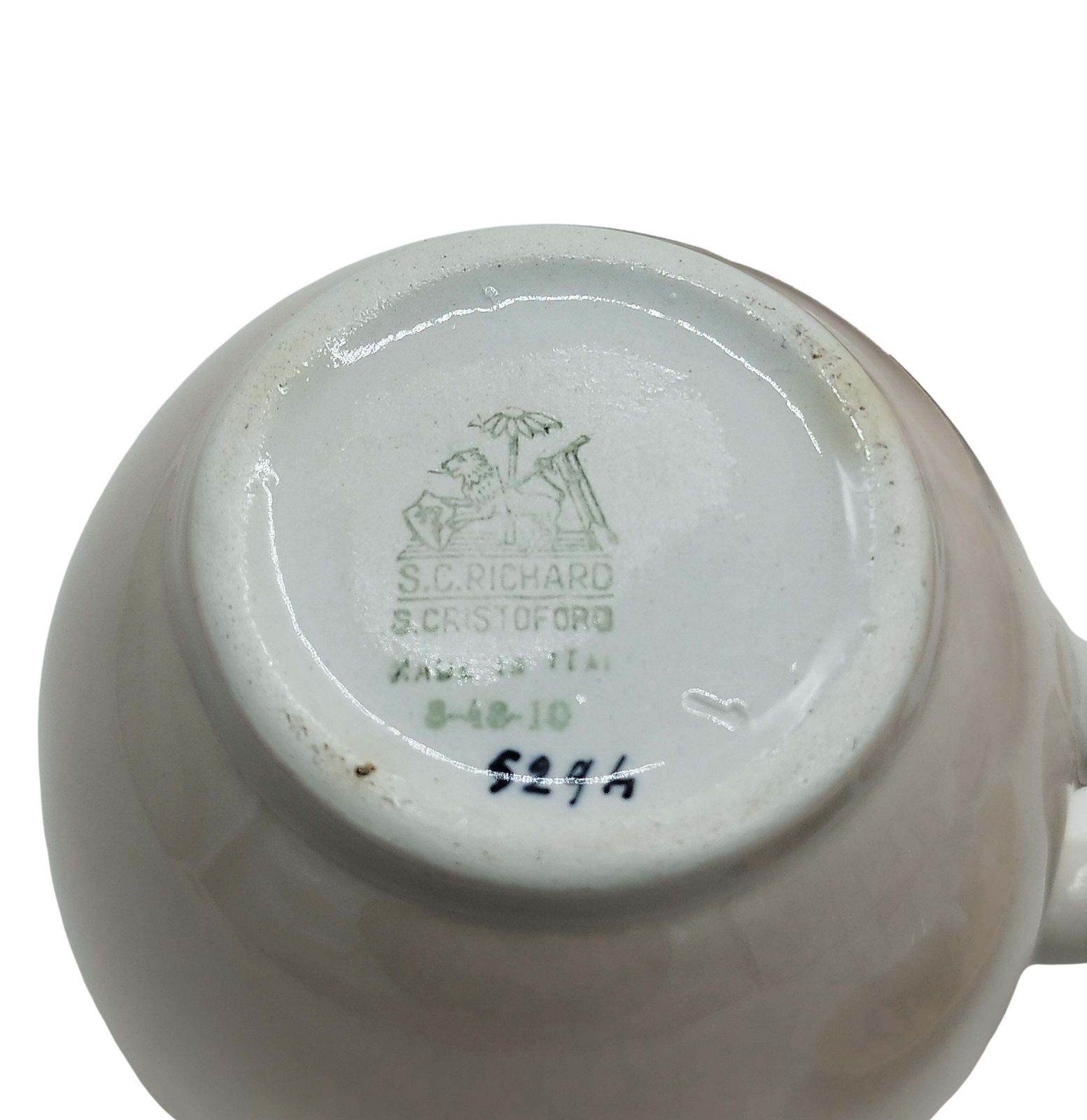 S.C. Richard S. Cristoforo Porcelain Tea Service, Italy 1930s photo vinterior