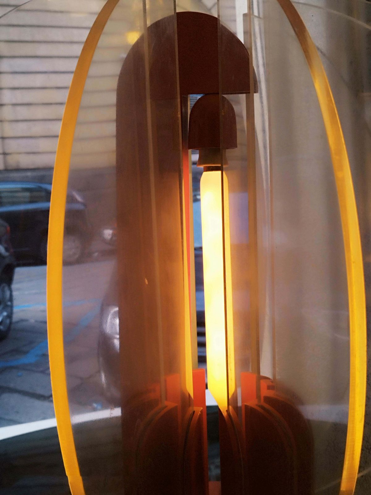 Gae Aulenti For Kartell "King Sun" Table Lamp, Italy 1970s photo buy
