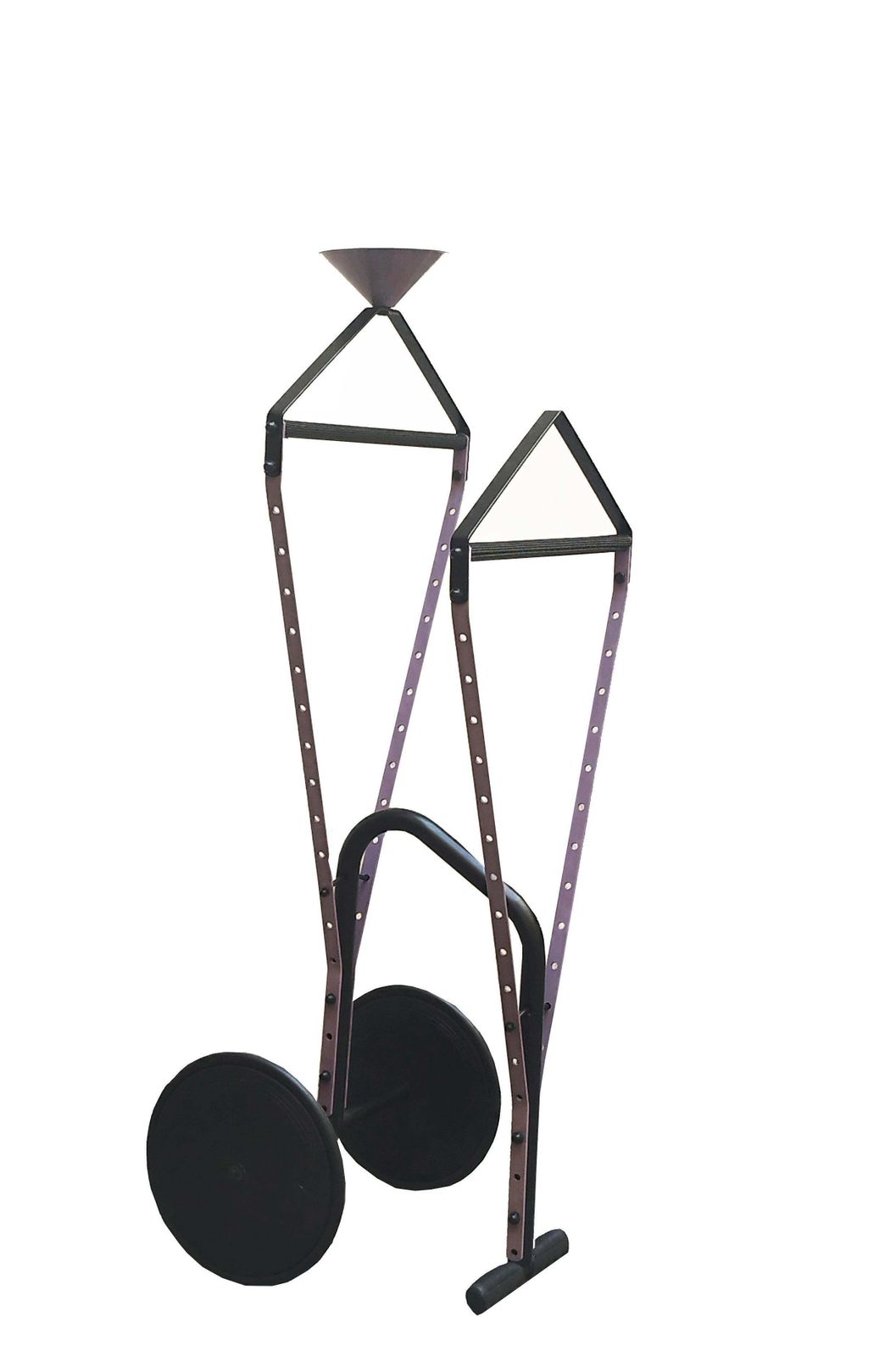 Black And Lilac Metal Valet, Italy 1980s photo for sale