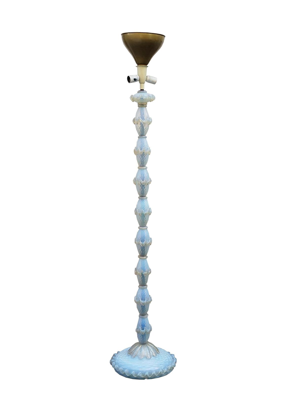 Barovier & Toso Murano Glass Floor Lamp, Italy 1940s photo furniture