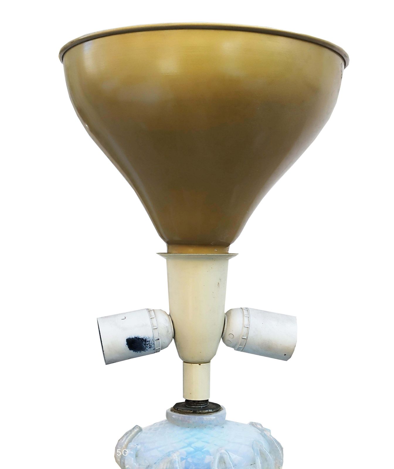 Barovier & Toso Murano Glass Floor Lamp, Italy 1940s photo for sale