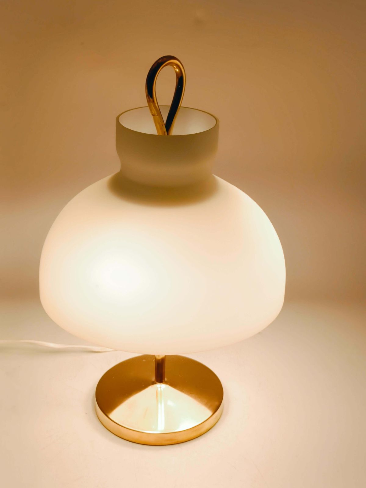 Ignazio Gardella For Azucena Table Lamp Mod. Arenzano, Italy 1960s photo vintage