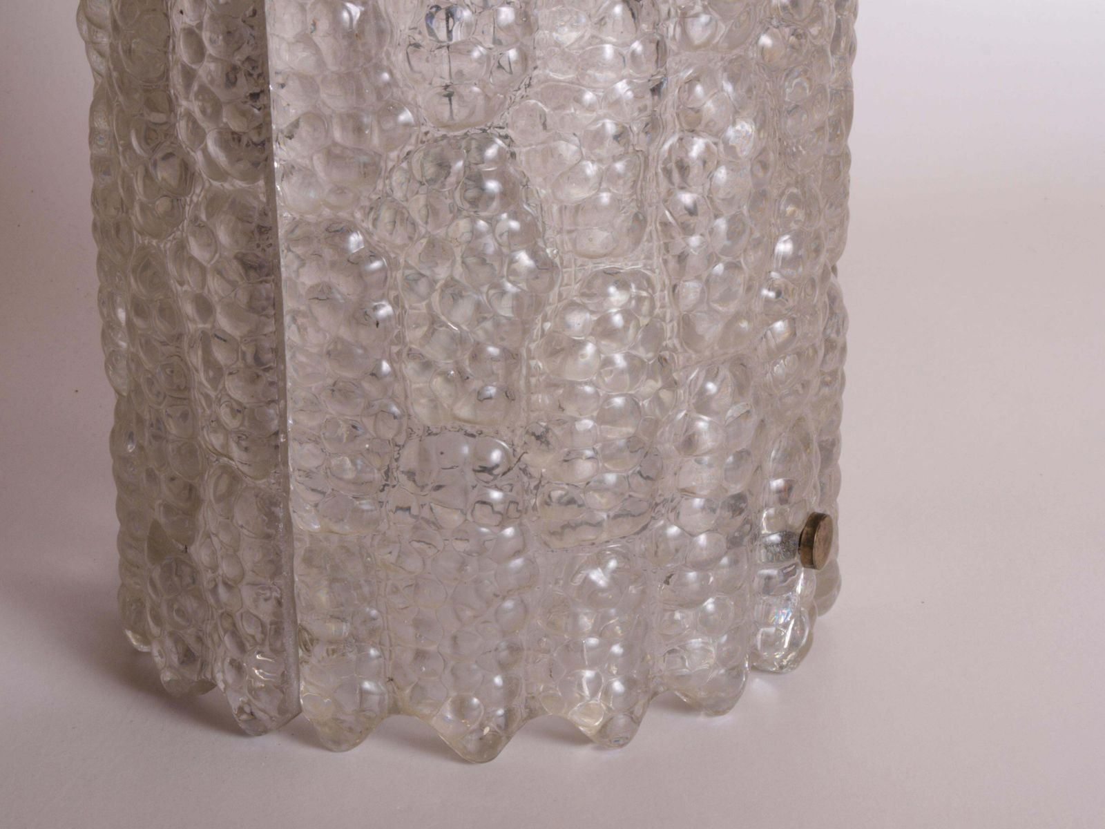 Messing & Glazen Hanglamp Van Carl Fagerlund Voor Orrefors, Jaren 1960 photo buy