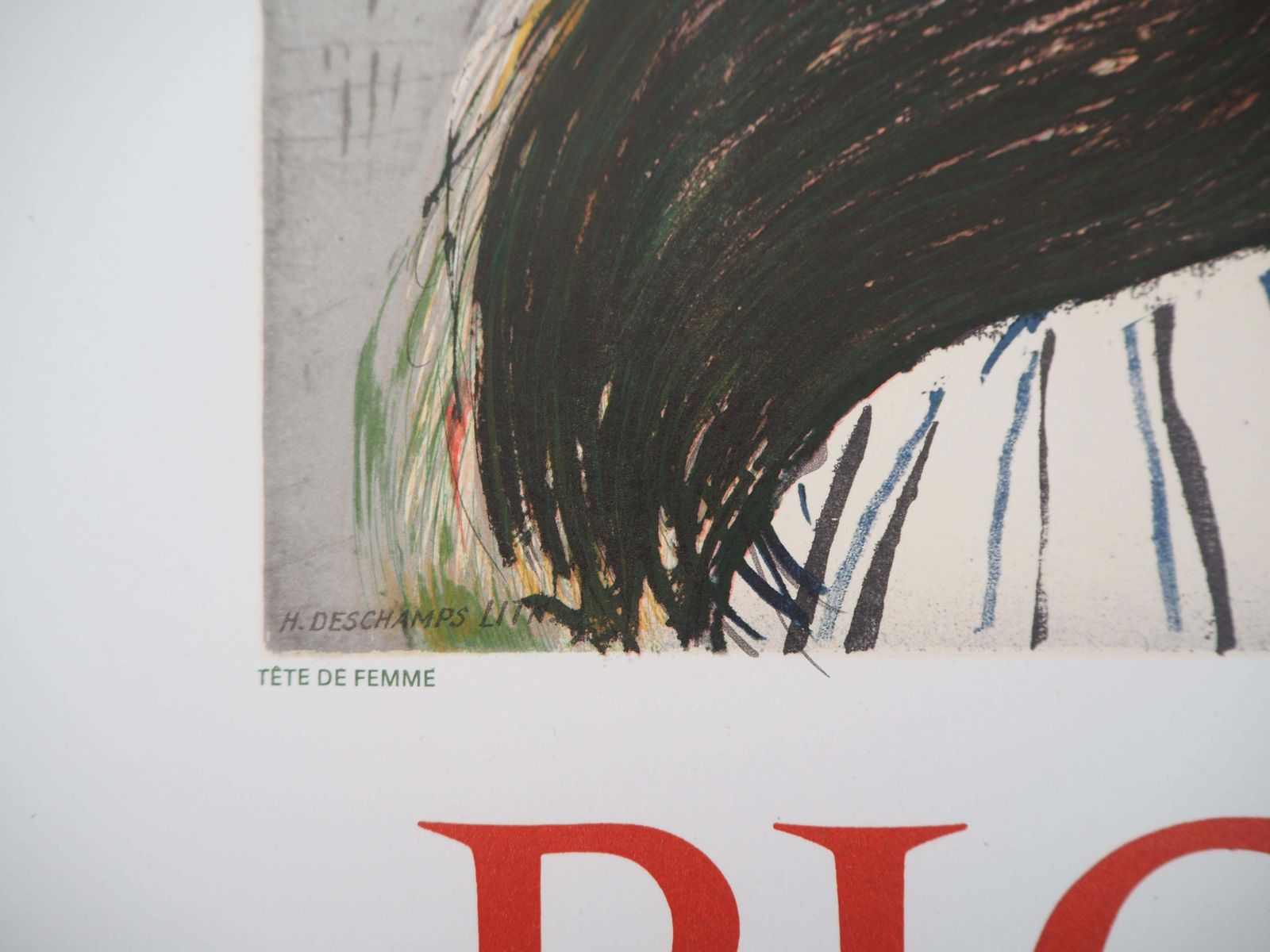Woman Portrait   Lithograph Poster : Berggruen    Mourlot 1971 (Cwiklitzer #386)1971 photo 255.0