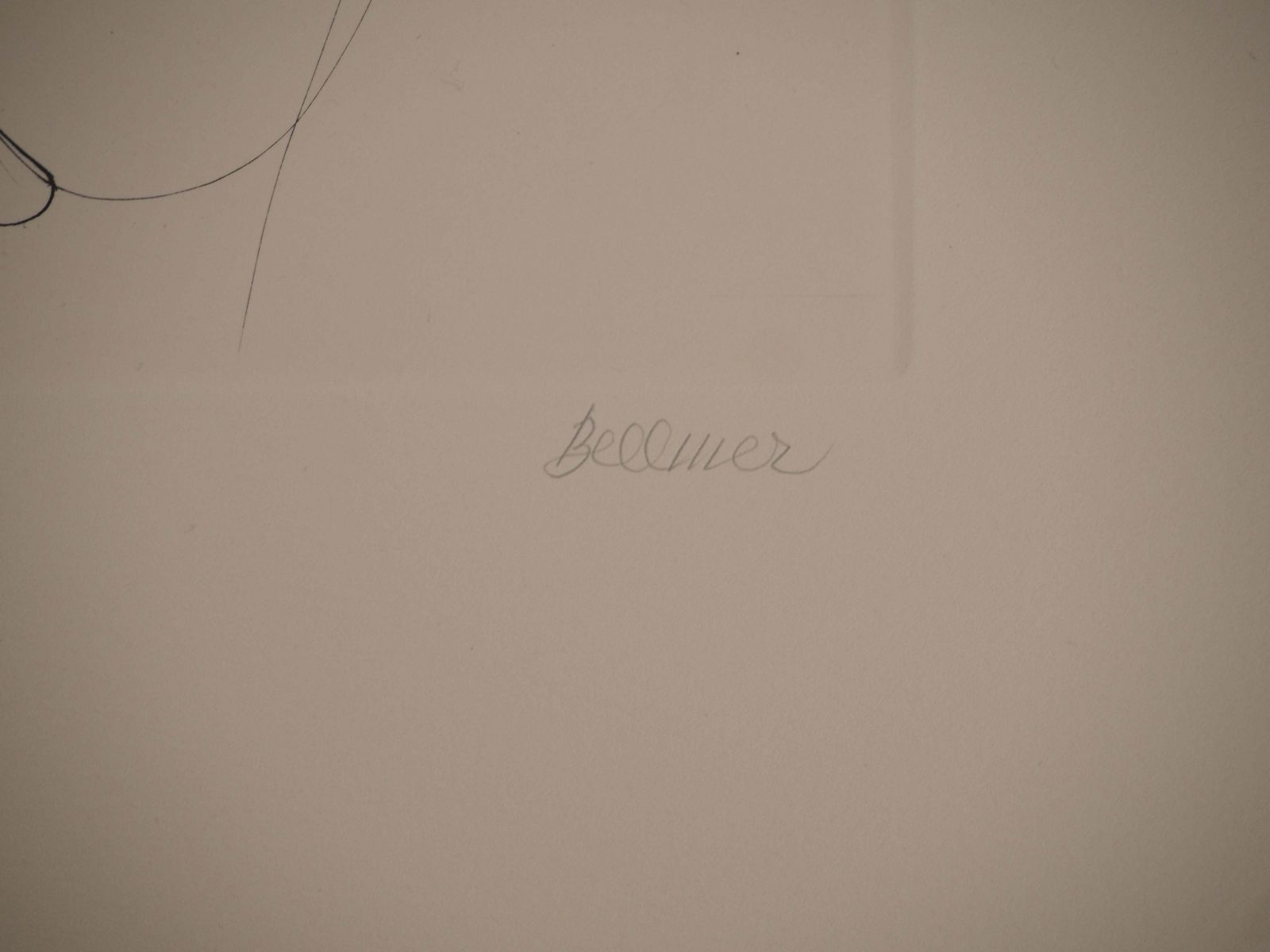 Hans Bellmerintimacy   Original Handsigned Etching   Limited /99 Copies (Flahutez #90)1971 photo furniture