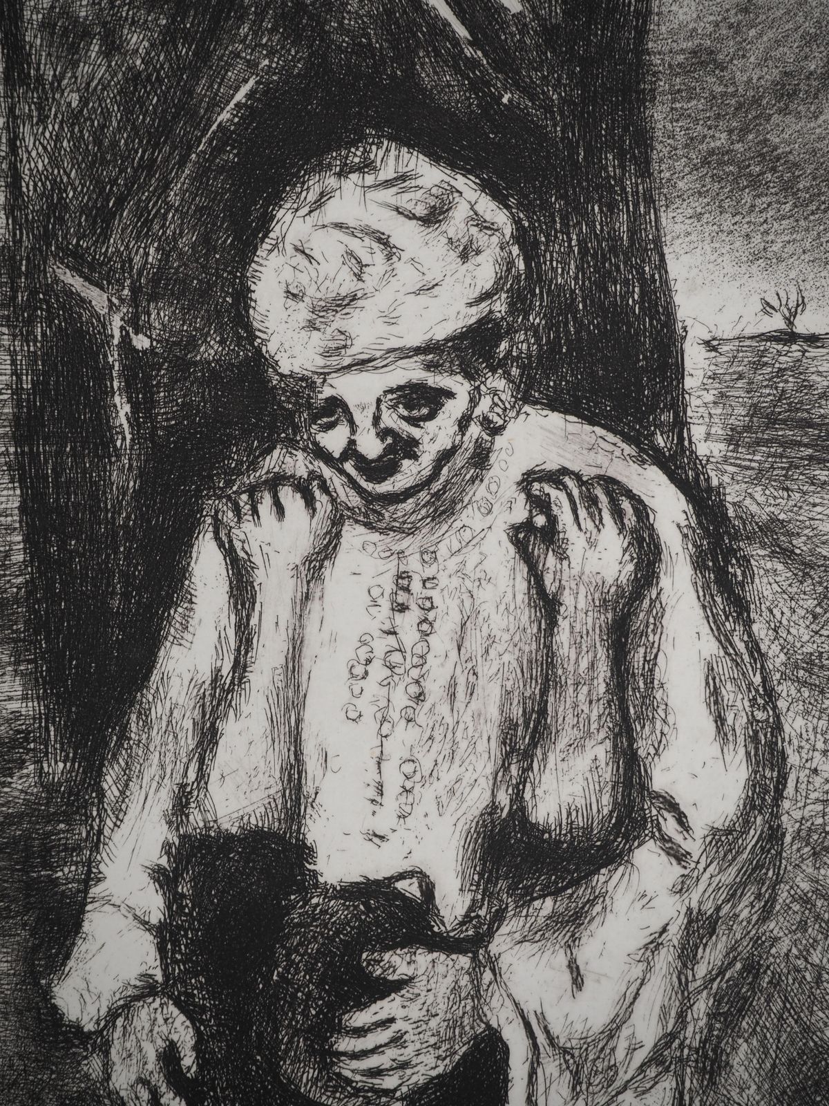 Marc Chagallbible : Joseph Recognized By His Brothers   Original Etching (Vollard #220)1939 photo Art