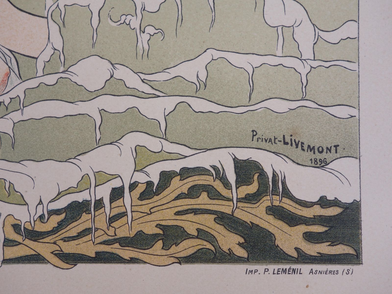 Henri Privat Livemontnormandy, Cabourg   Lithograph (Les Maîtres De L'affiche), Imprimerie Chaix 18971897 photo Art