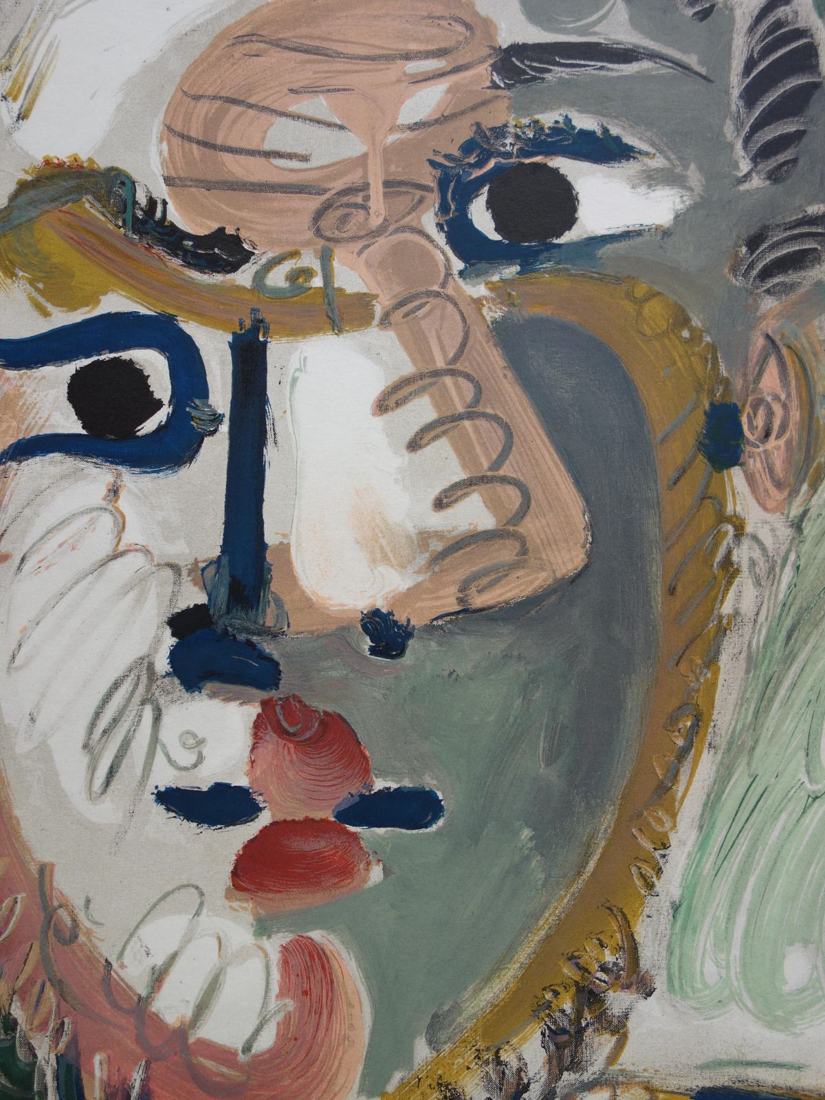 (After) Pablo Picassoman With A Beard   Vintage Lithograph Poster   Mourlot / Czwiklitzer #3081971 photo 680.0