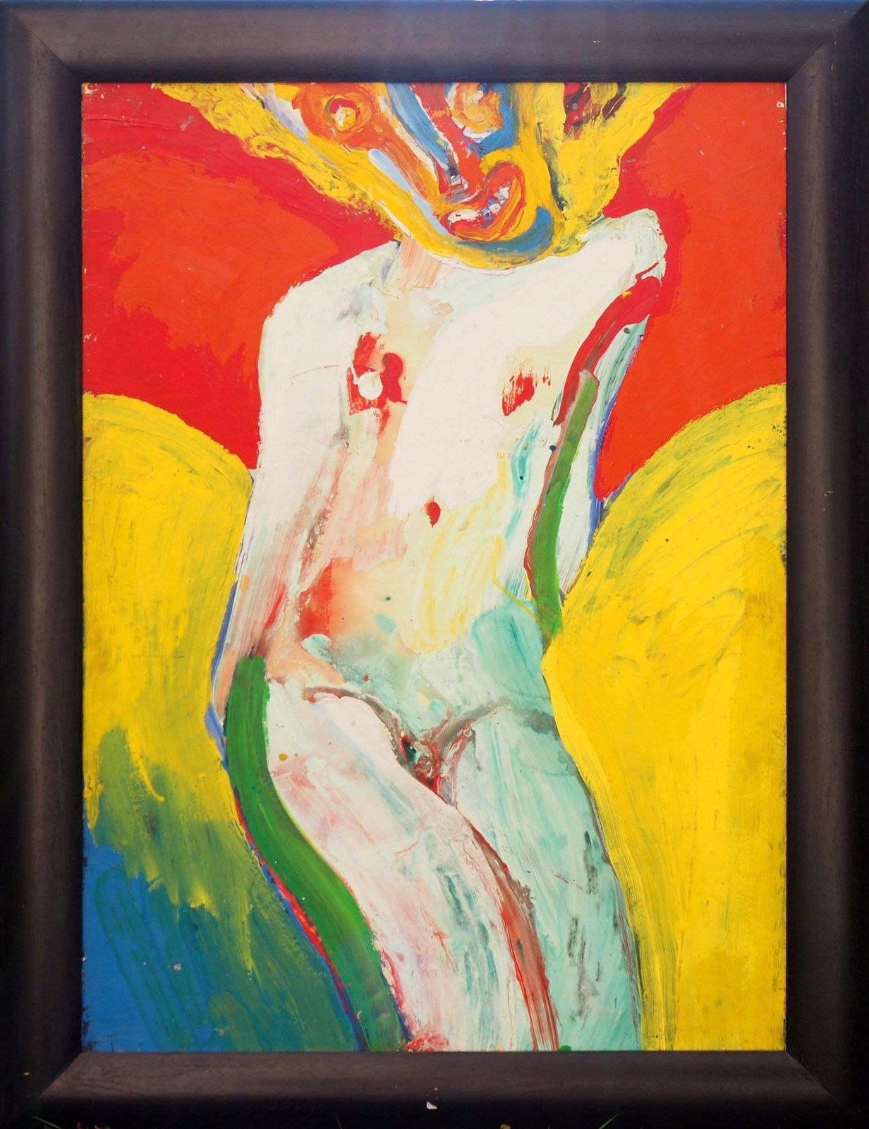 Bengt Lindströmseated Woman   Original Oil Painting