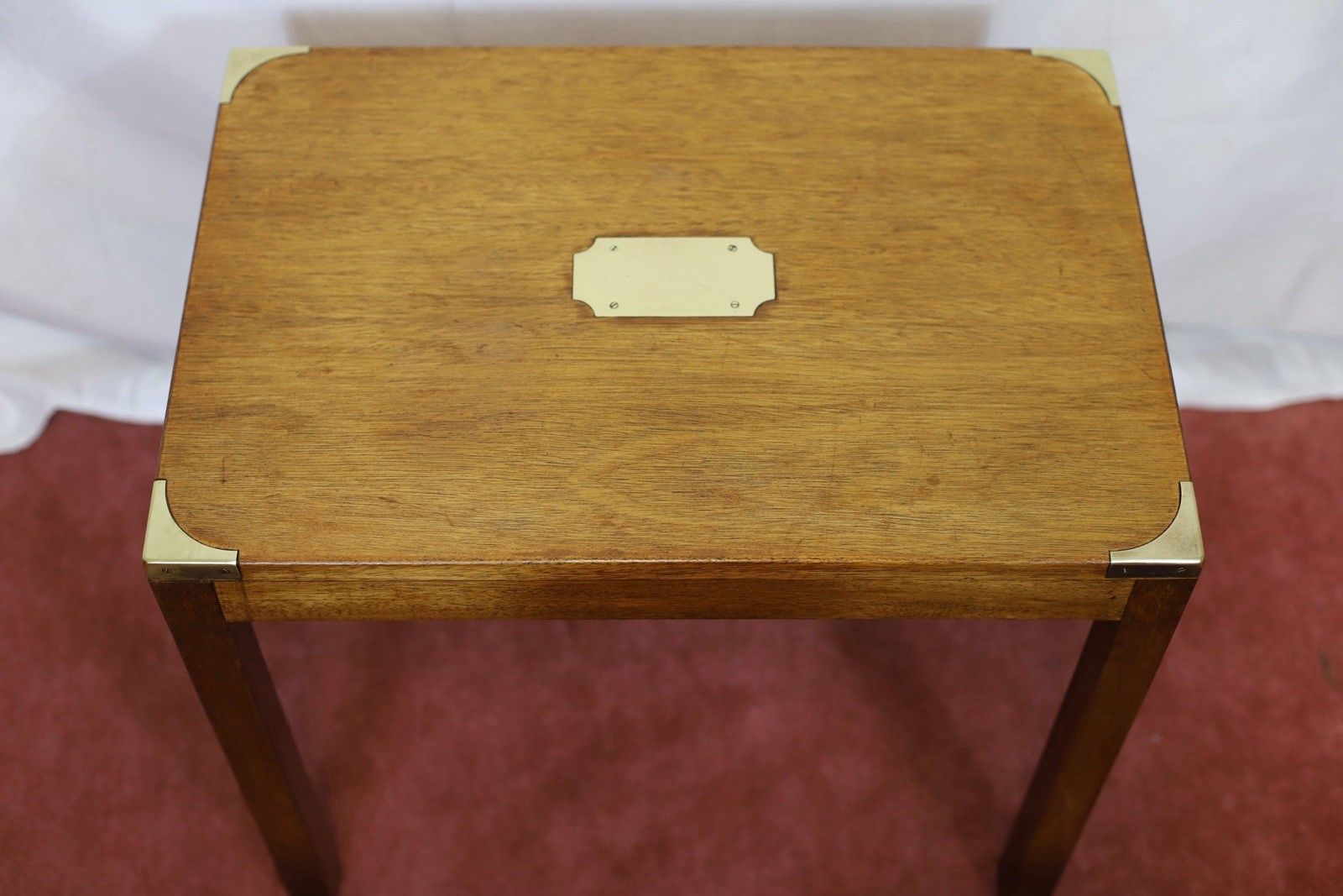 photo furniture Lovely Campaign Style Nest Of Three Tables