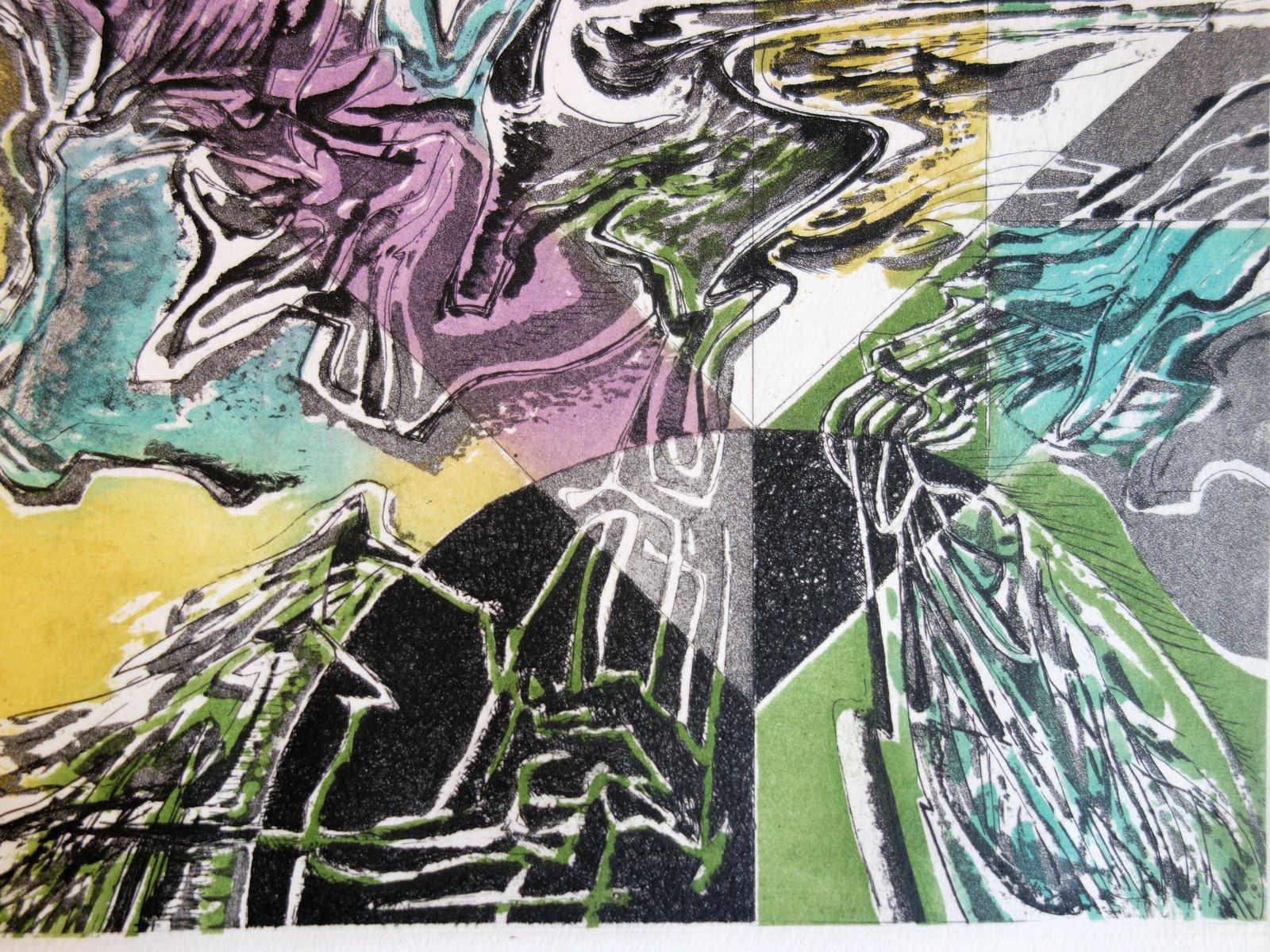 Jorge Perez Romanthe Lawyer   Original Color Etching And Aquatint   19671967 photo Art
