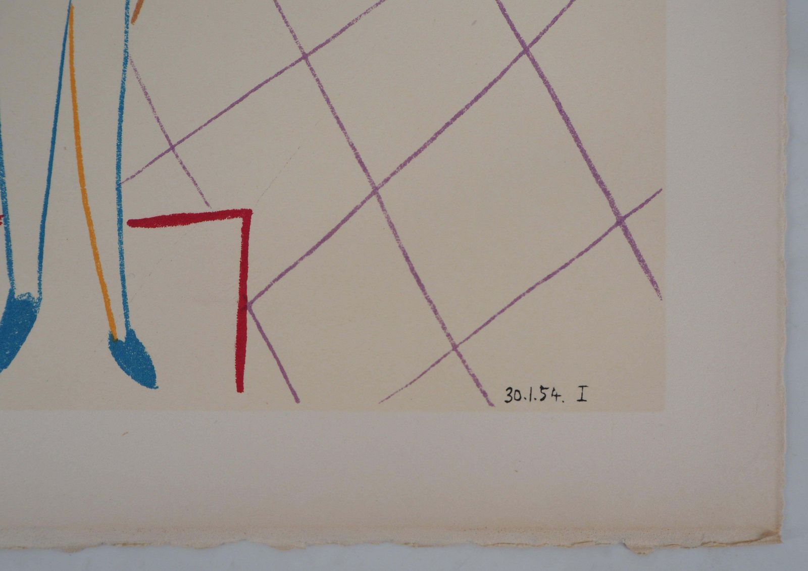 (After) Pablo Picassothe Two Artists Of The Circus   Lithograph   Verve, Mourlot 1954 photo Art