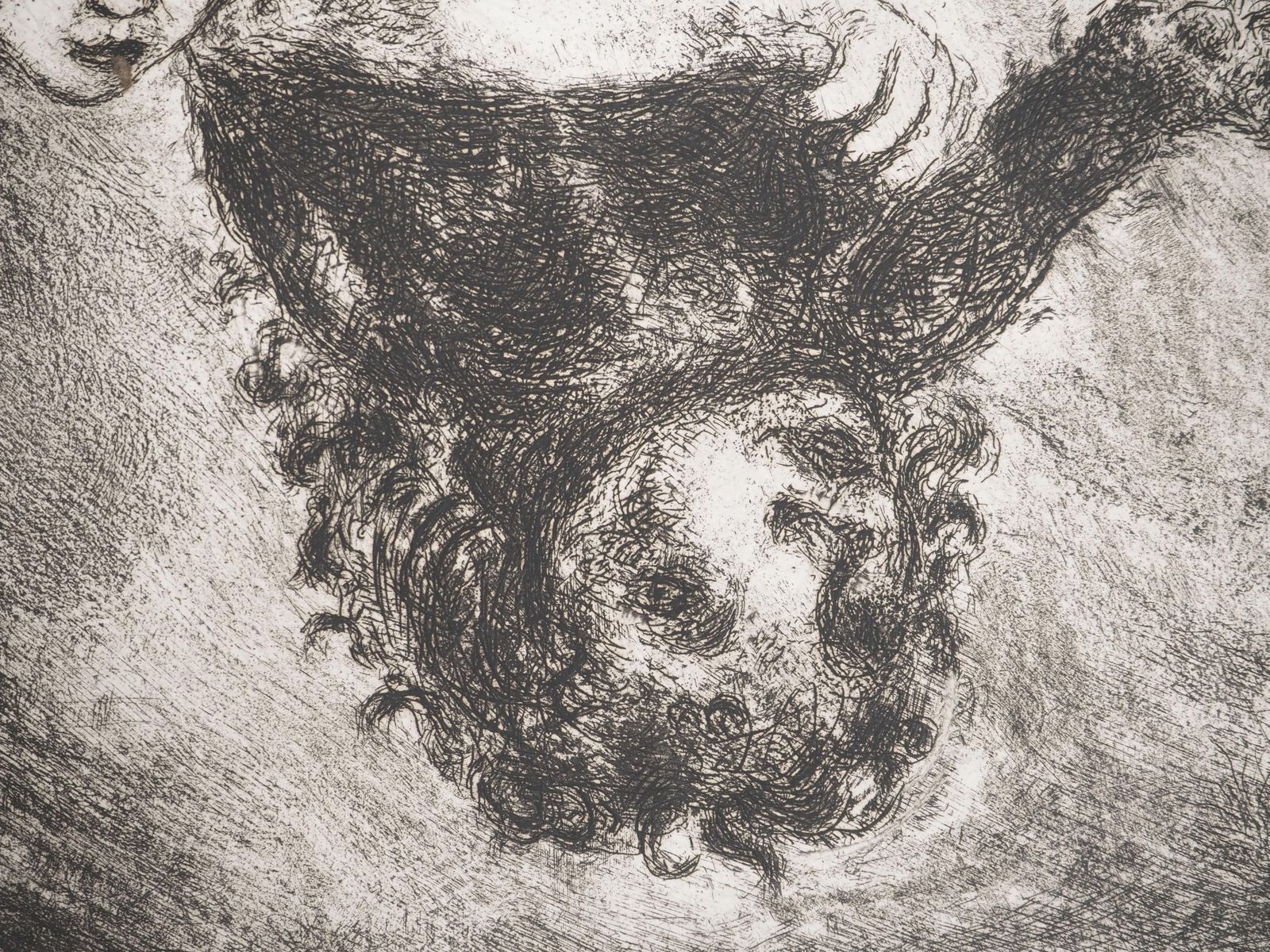 Marc Chagallbible : Samson And The Lion, 1939   Original Etching1939 photo 2210.0