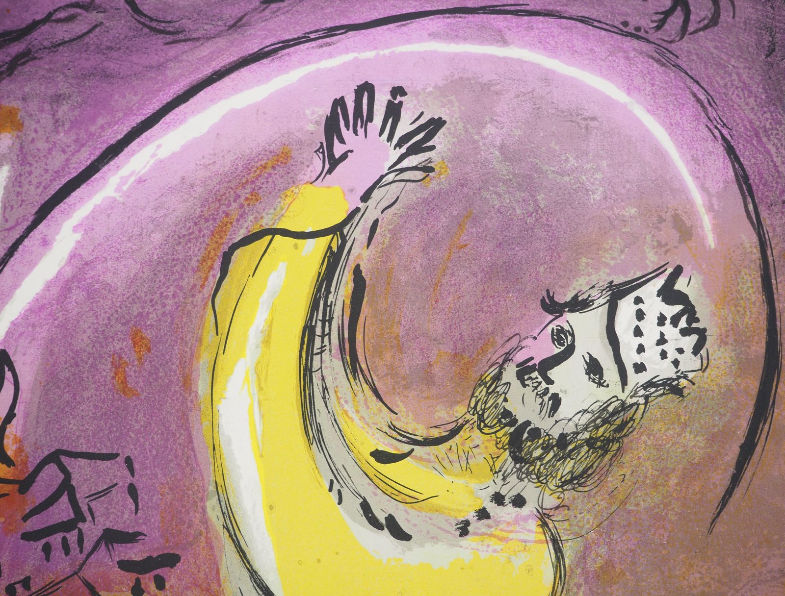 Marc Chagallthe Bible : Salomon's Prayer   Original Lithograph1956 photo 467.0