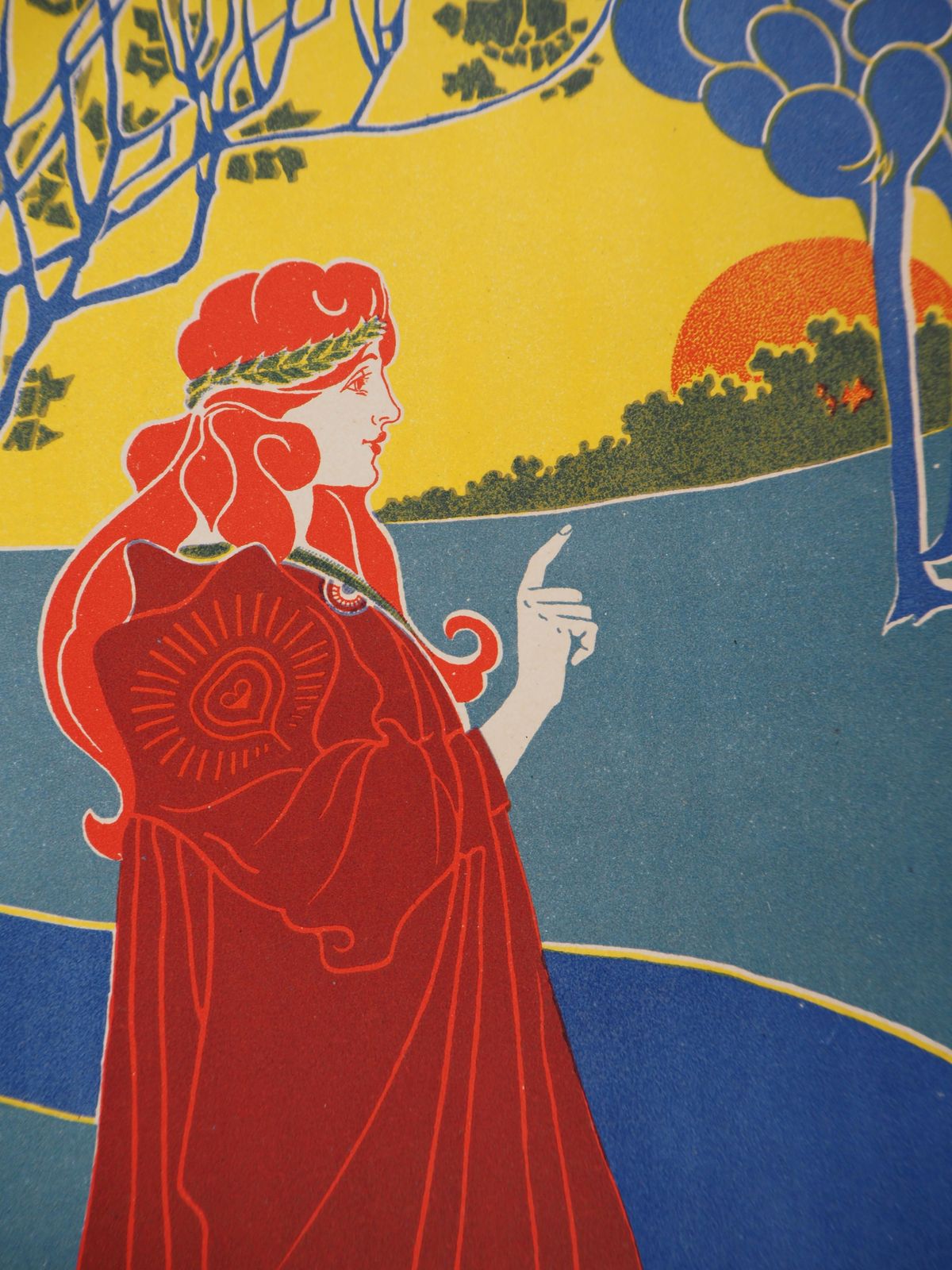 Louis Rheadthe Sun   Original Lithograph (Les Maîtres De L'affiche), 18951895 photo 510.0