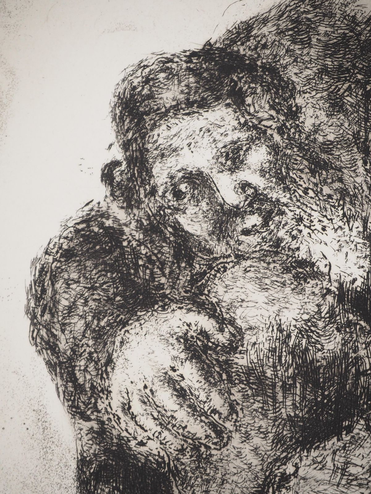Marc Chagallbible : Elijah On Mount Carmel, 1939   Original Etching1939 photo Art