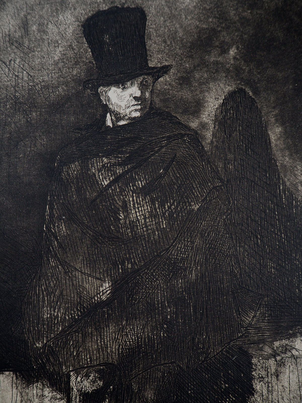édouard Manetthe Absinthe Drinker   Original Etching (Guerin #9 Fisher #9)1860 photo buy