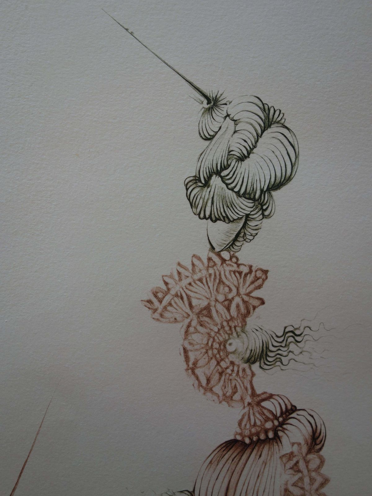 Hans Bellmerunicorn Woman   Original Handsigned Etching   150ex photo vinterior