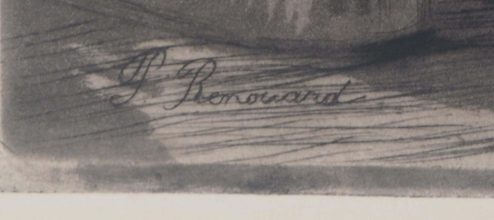 Charles Paul Renouardballerina Playing The Piano   Original Etching, Signed1893 photo furniture
