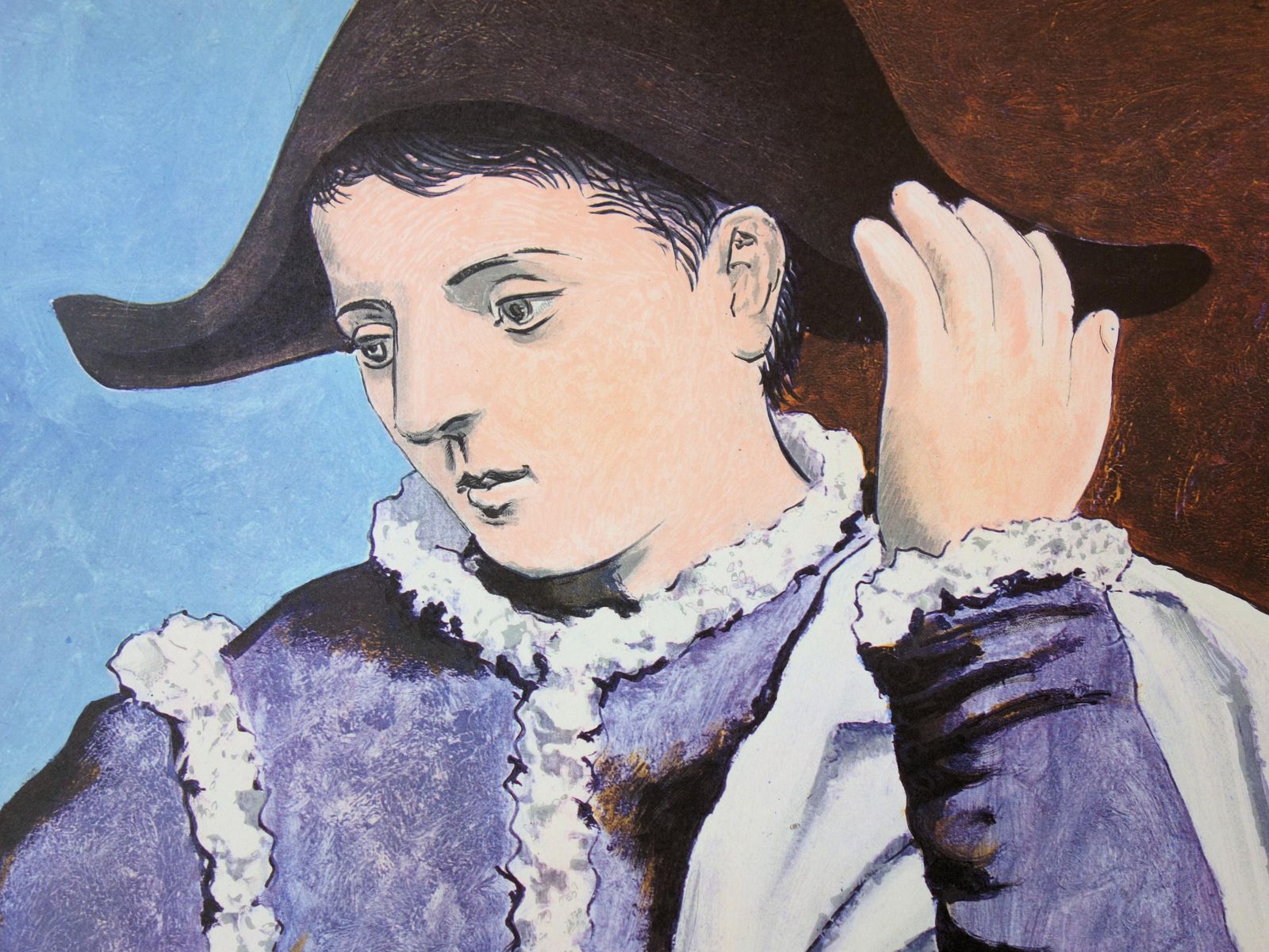 Harlequin With A Mirror   Vintage Lithograph Poster (Mourlot)   Czwiklitzer #4241971 photo 680.0