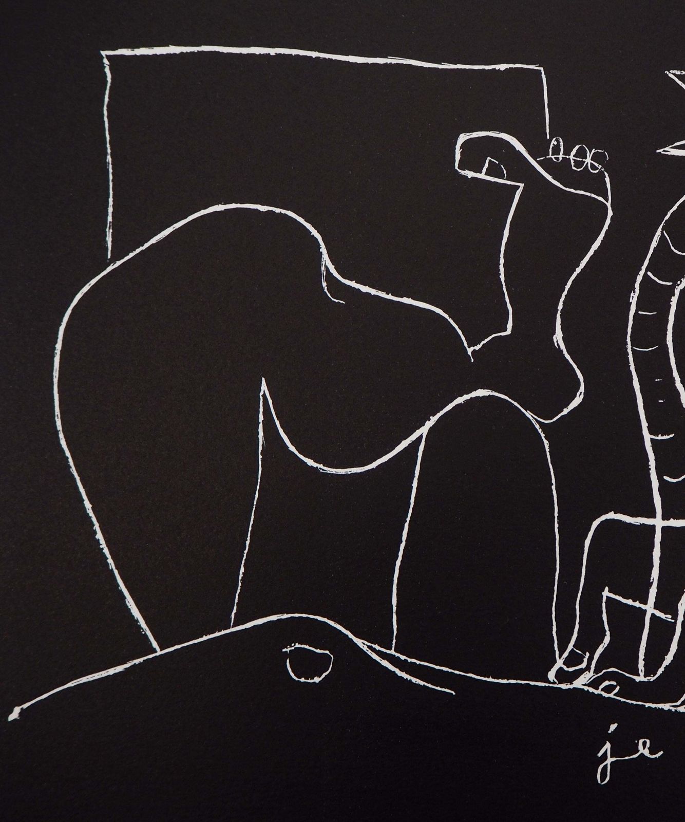 Le Corbusiersurrealist Dream   Original Lithograph (Atelier Michel Cassé), 19641964 photo 1096.0