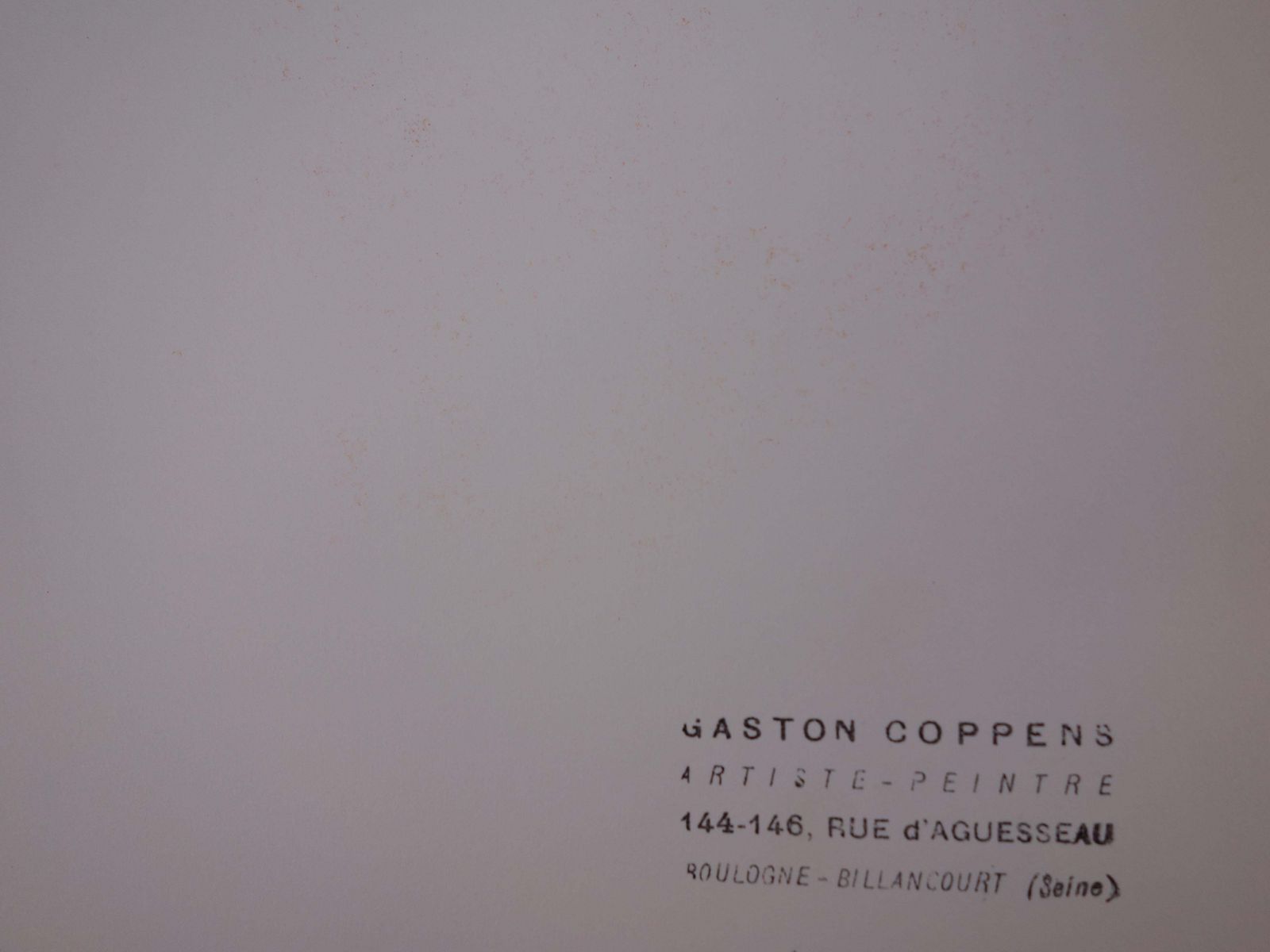 Gaston Coppensmodel Looking At The Sea   Original Charcoals Drawing photo 212.0